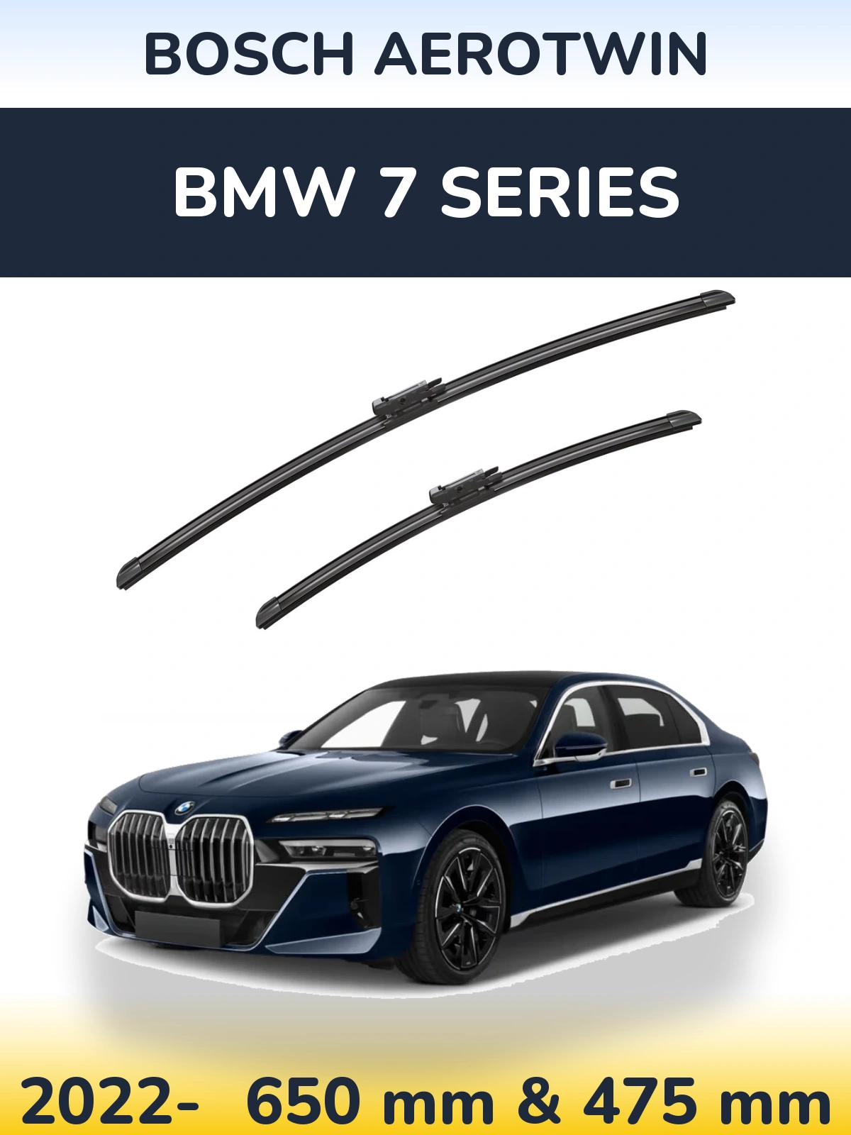 Ștergătoare BOSCH AeroTwin pentru BMW 7 Series