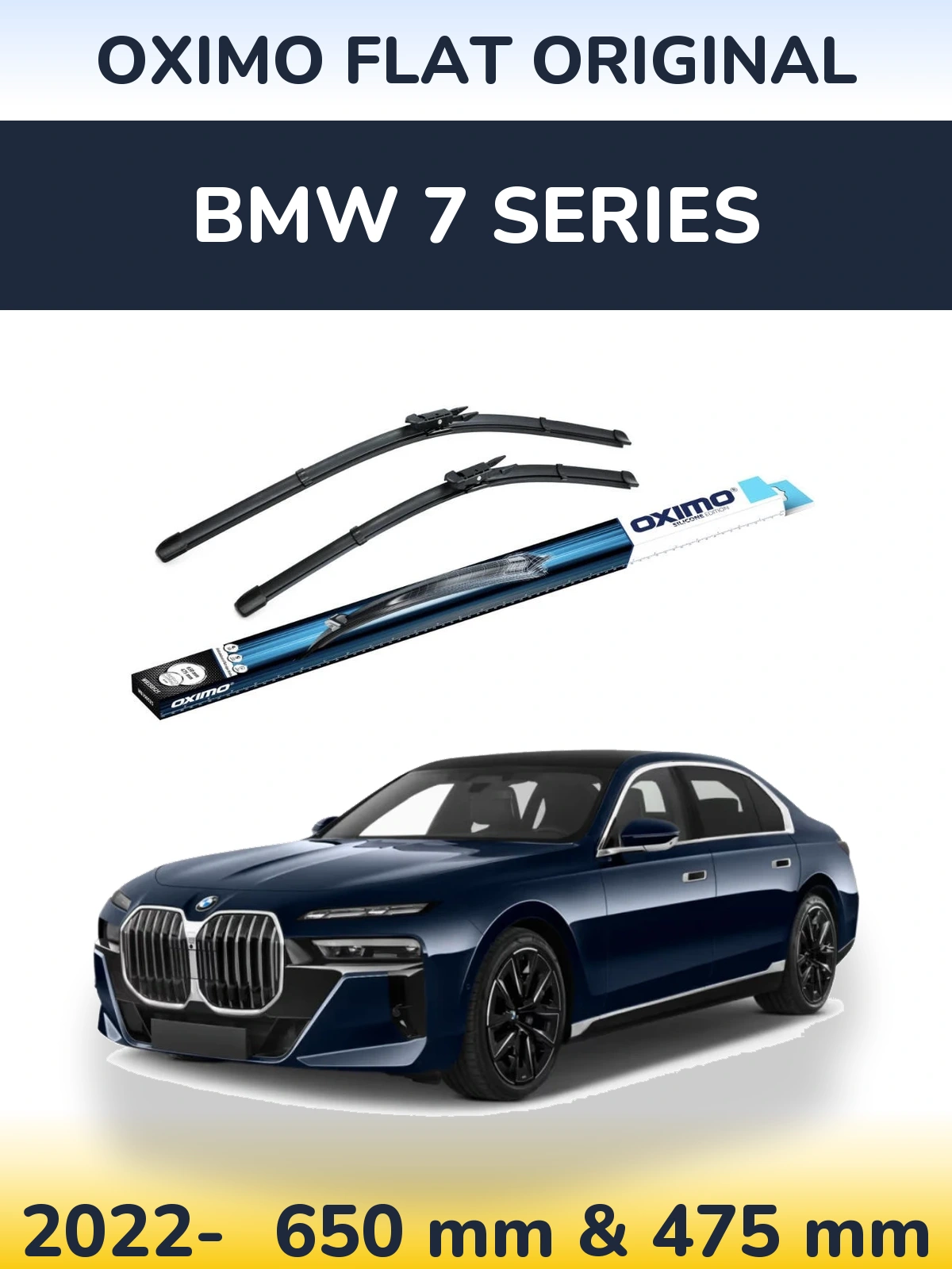 Ștergătoare Oximo Flat Original pentru BMW 7 Series