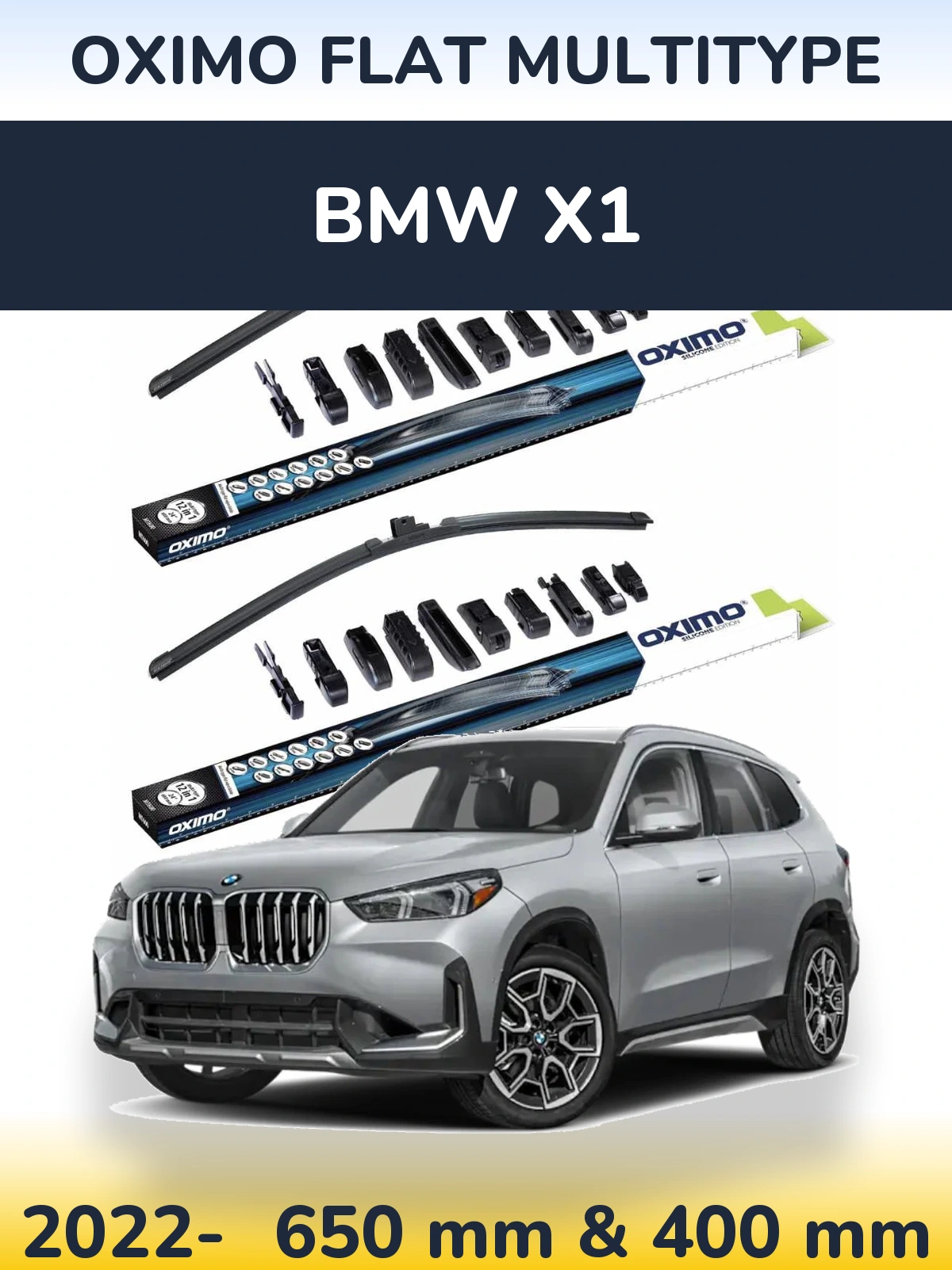 Ștergătoare Oximo Flat MultiTipe pentru BMW X1