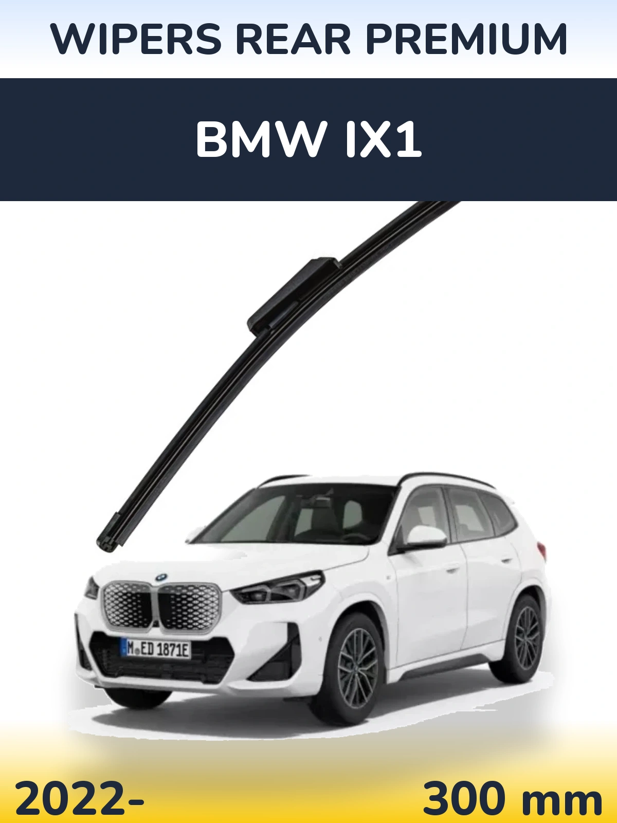 Ștergătoare WIPERS REAR PREMIUM pentru BMW iX1