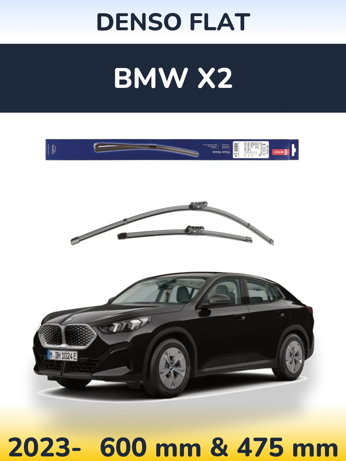 Ștergătoare Denso Flat pentru BMW X2