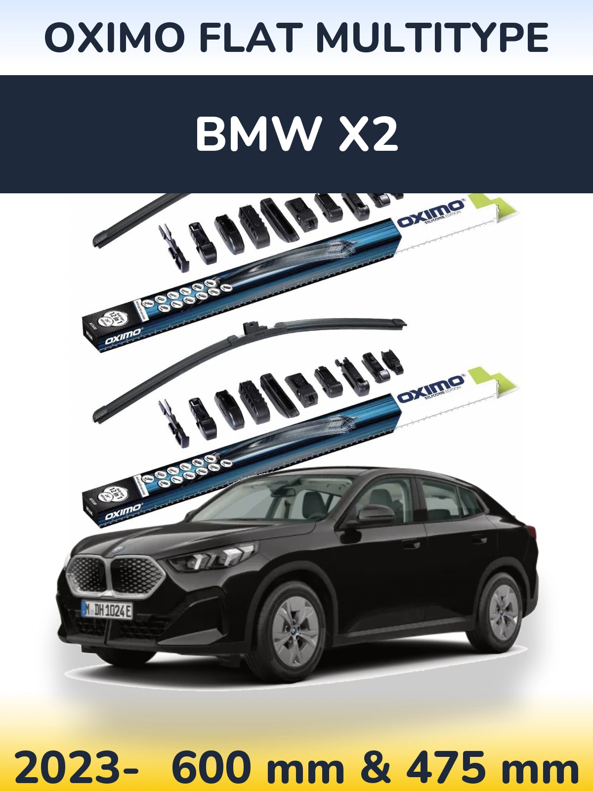 Ștergătoare Oximo Flat MultiTipe pentru BMW X2