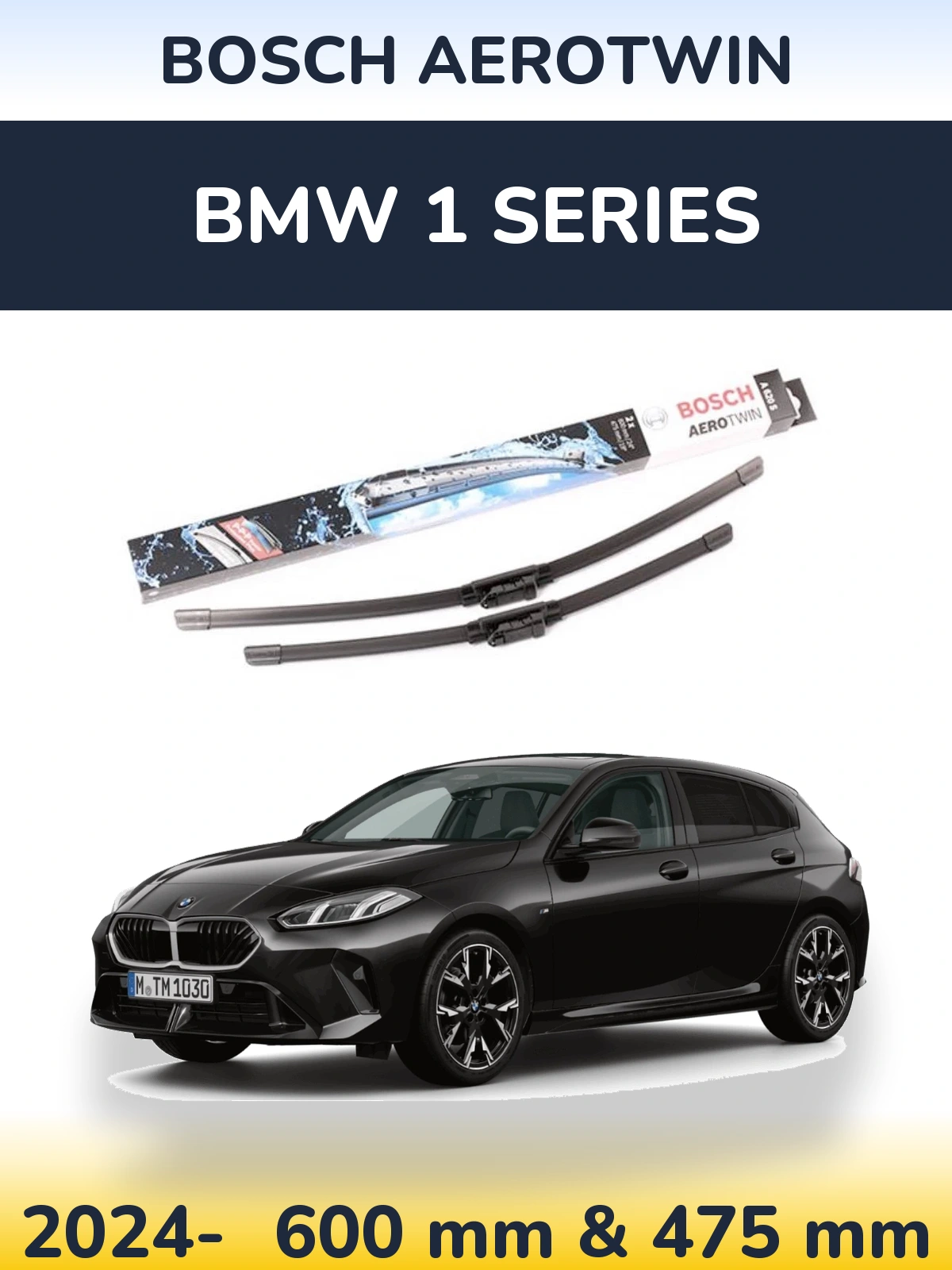 Ștergătoare BOSCH AeroTwin pentru BMW 1 Series