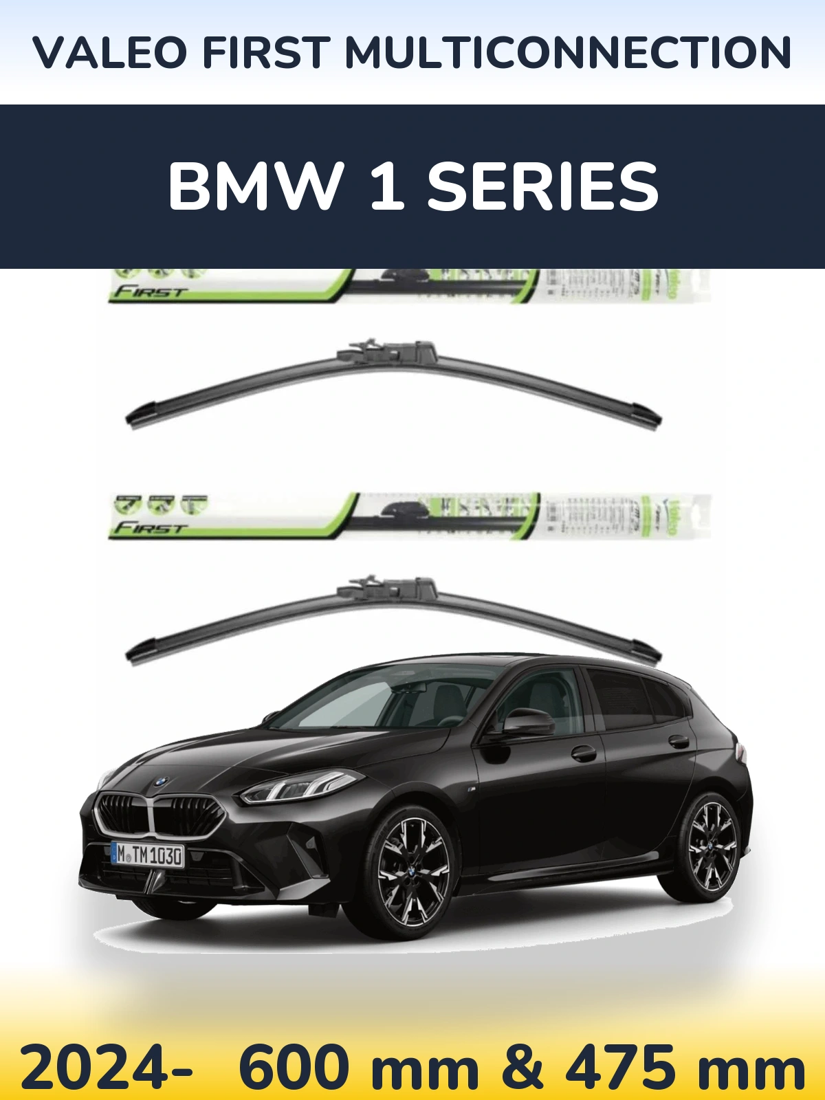 Ștergătoare Valeo First MultiConnection pentru BMW 1 Series