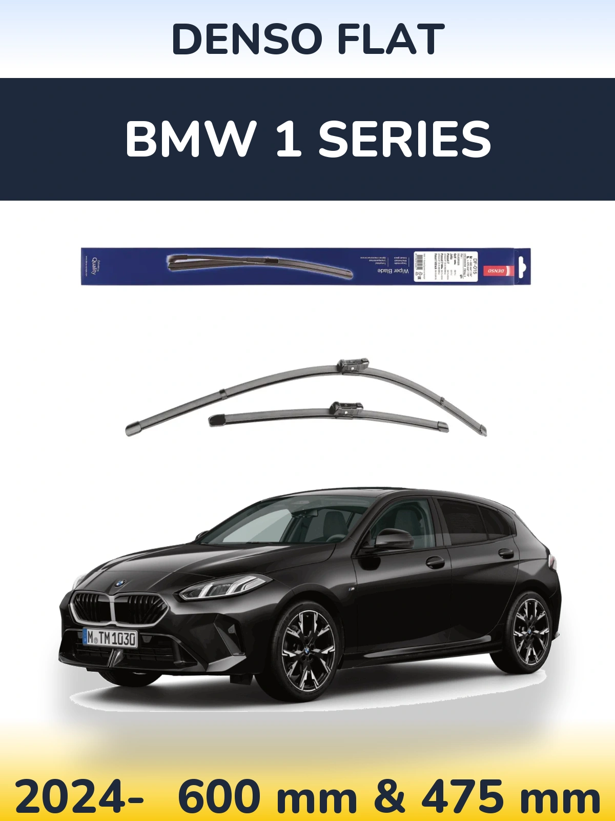 Ștergătoare Denso Flat pentru BMW 1 Series