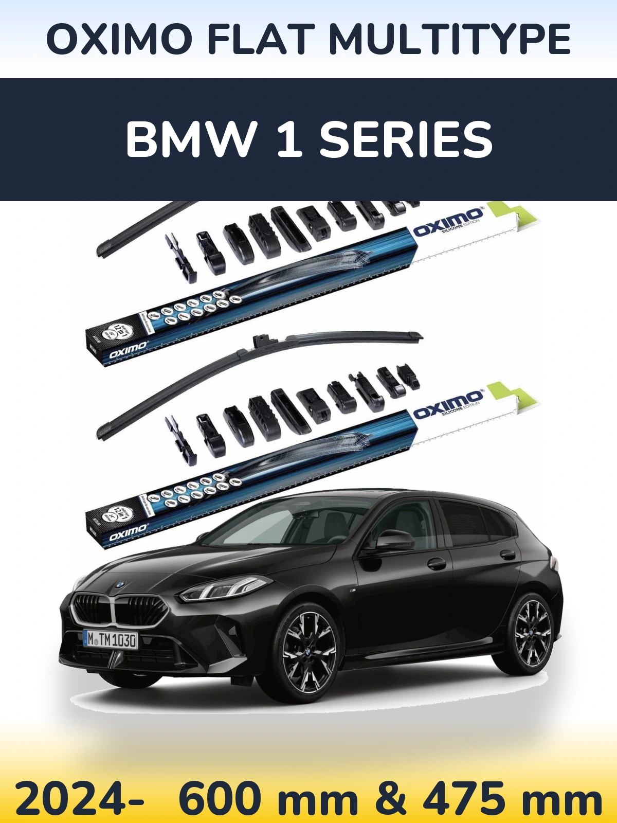 Ștergătoare Oximo Flat MultiTipe pentru BMW 1 Series
