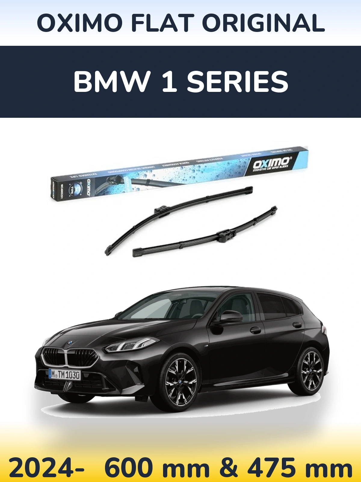 Ștergătoare Oximo Flat Original pentru BMW 1 Series