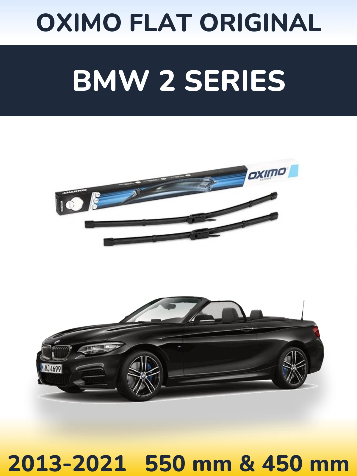 Ștergătoare Oximo Flat Original pentru BMW 2 Series