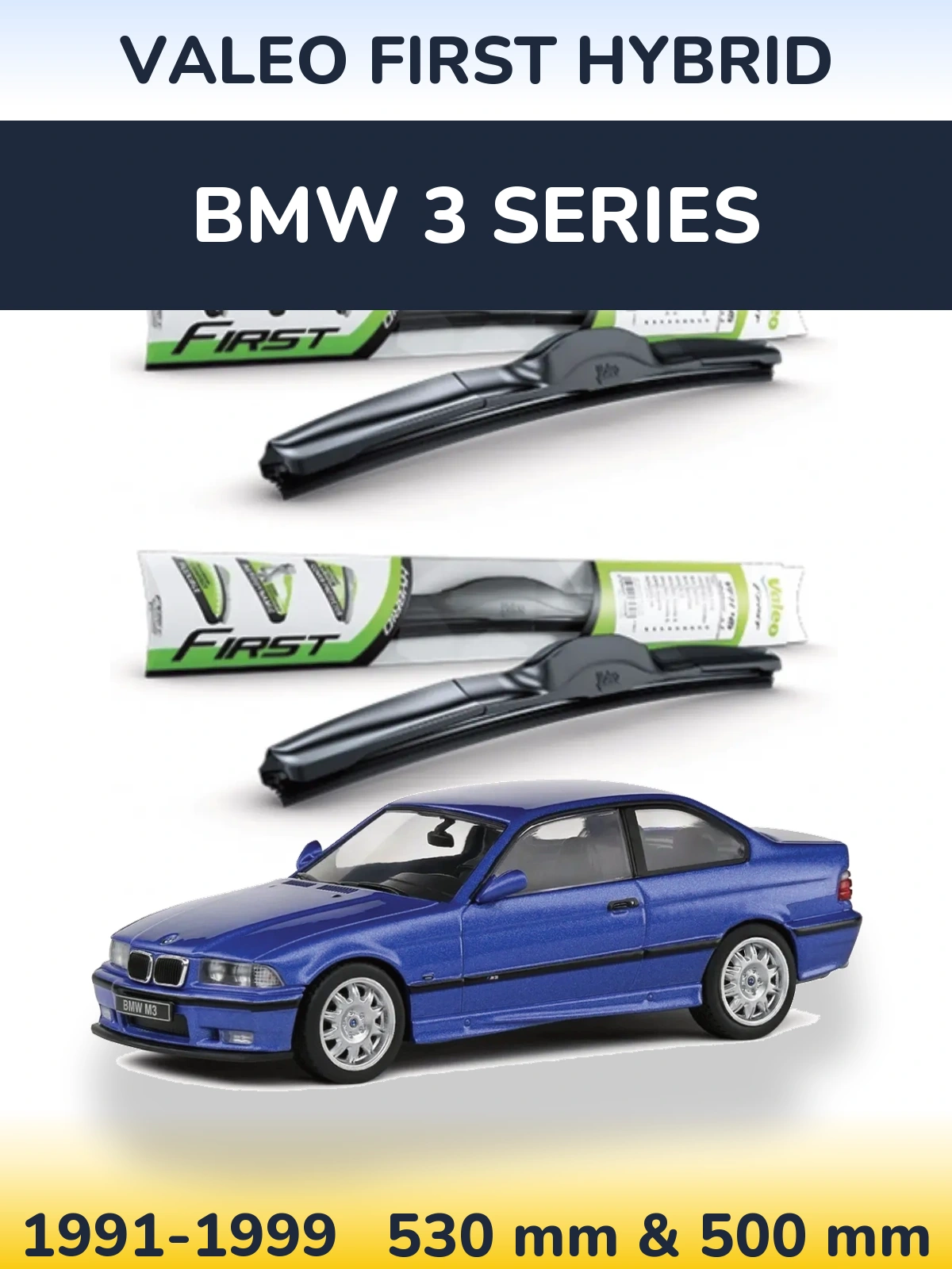 Ștergătoare Valeo First Hybrid pentru BMW 3 Series