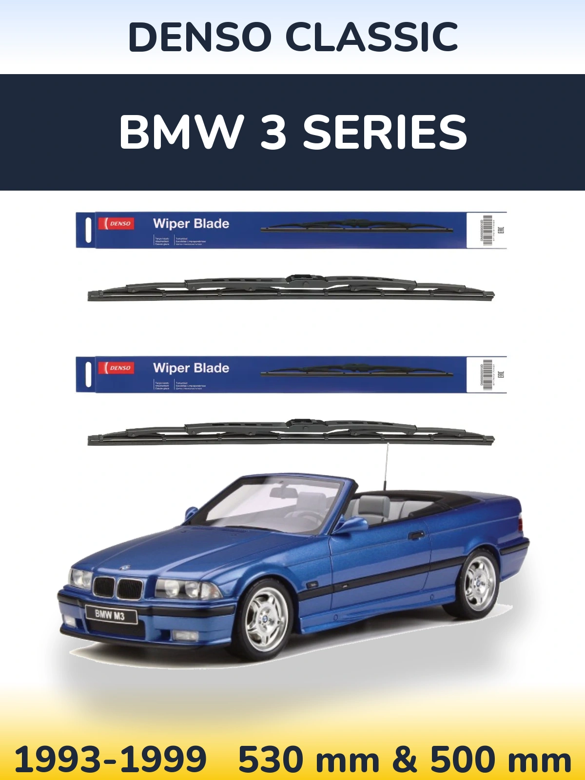 Ștergătoare Denso Classic pentru BMW 3 Series
