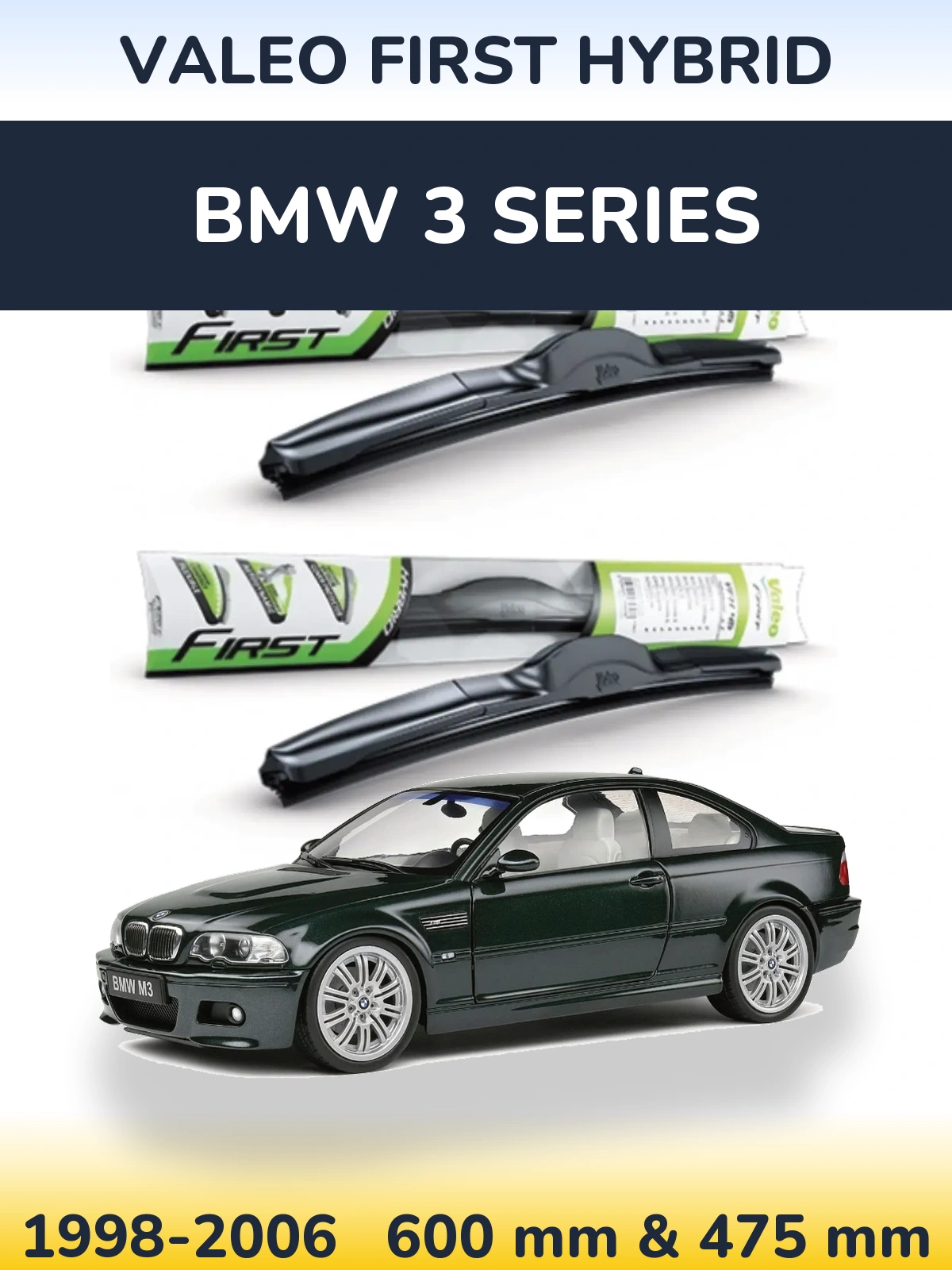 Ștergătoare Valeo First Hybrid pentru BMW 3 Series