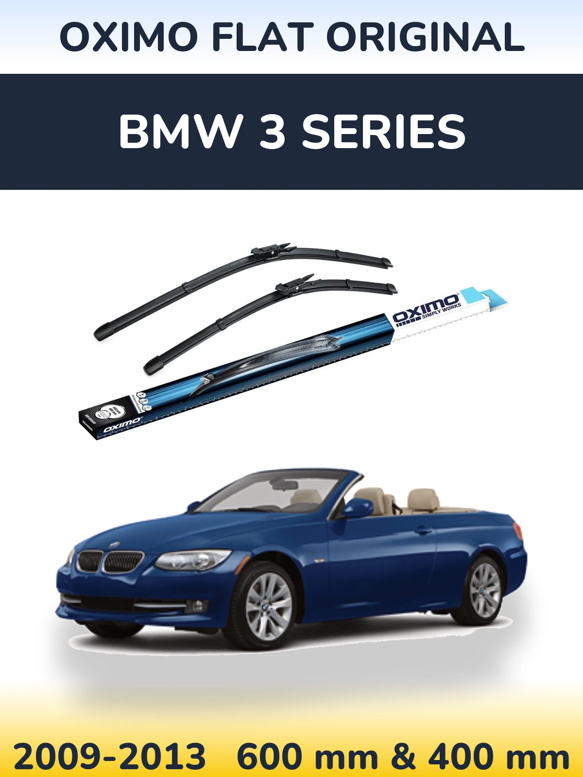 Ștergătoare Oximo Flat Original pentru BMW 3 Series