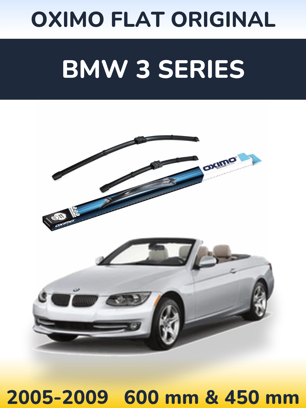 Ștergătoare Oximo Flat Original pentru BMW 3 Series