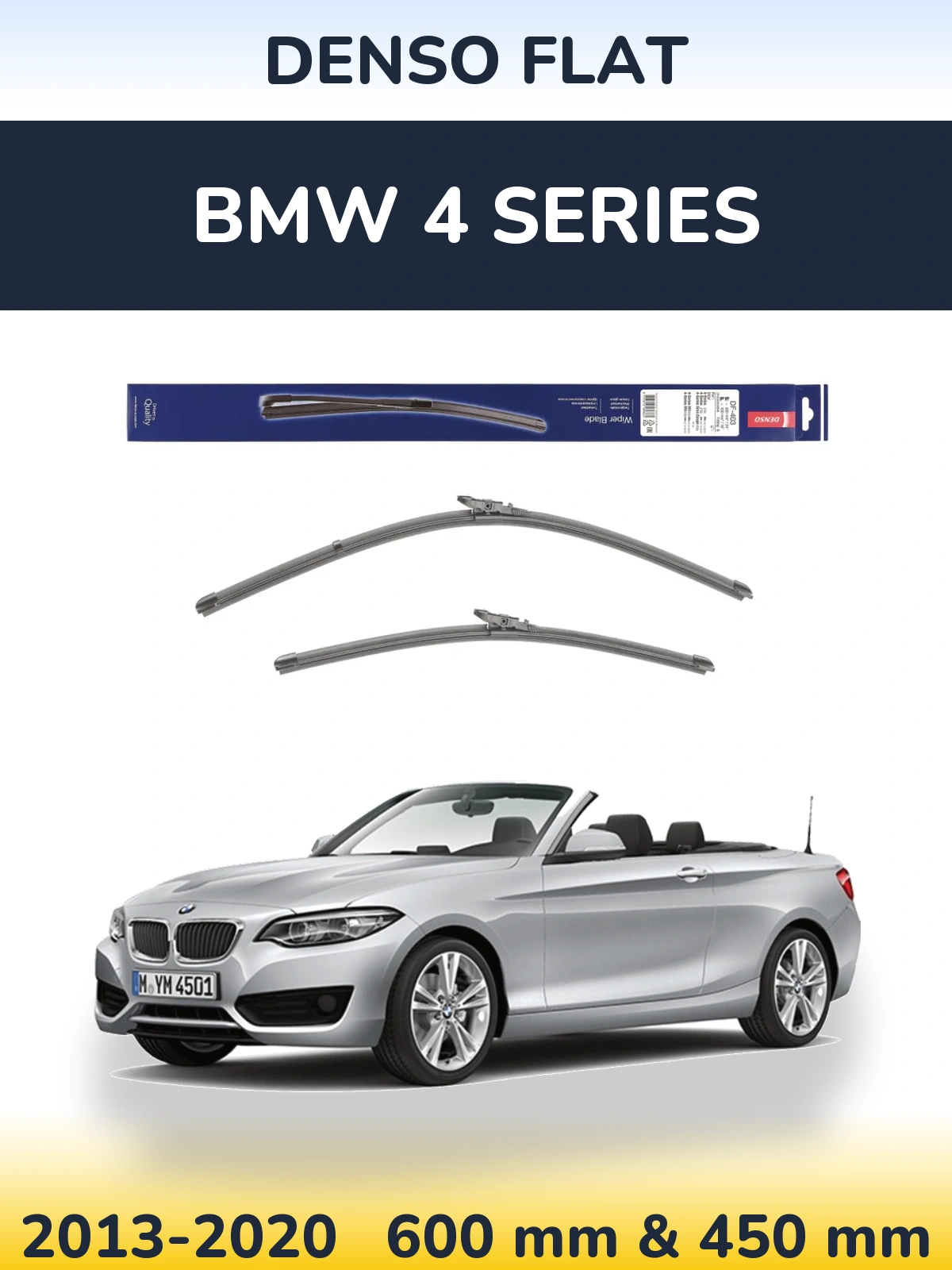 Ștergătoare Denso Flat pentru BMW 4 Series