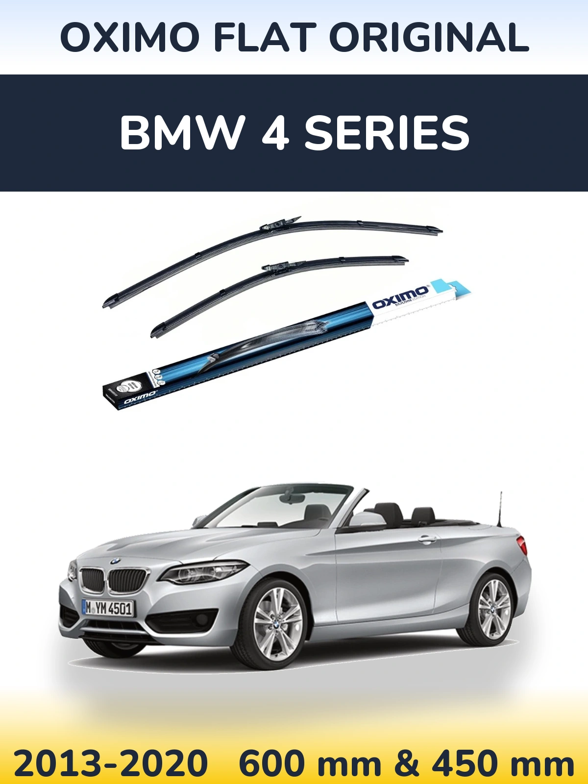 Ștergătoare Oximo Flat Original pentru BMW 4 Series