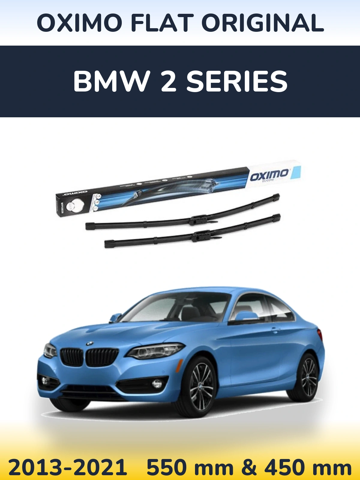 Ștergătoare Oximo Flat Original pentru BMW 2 Series