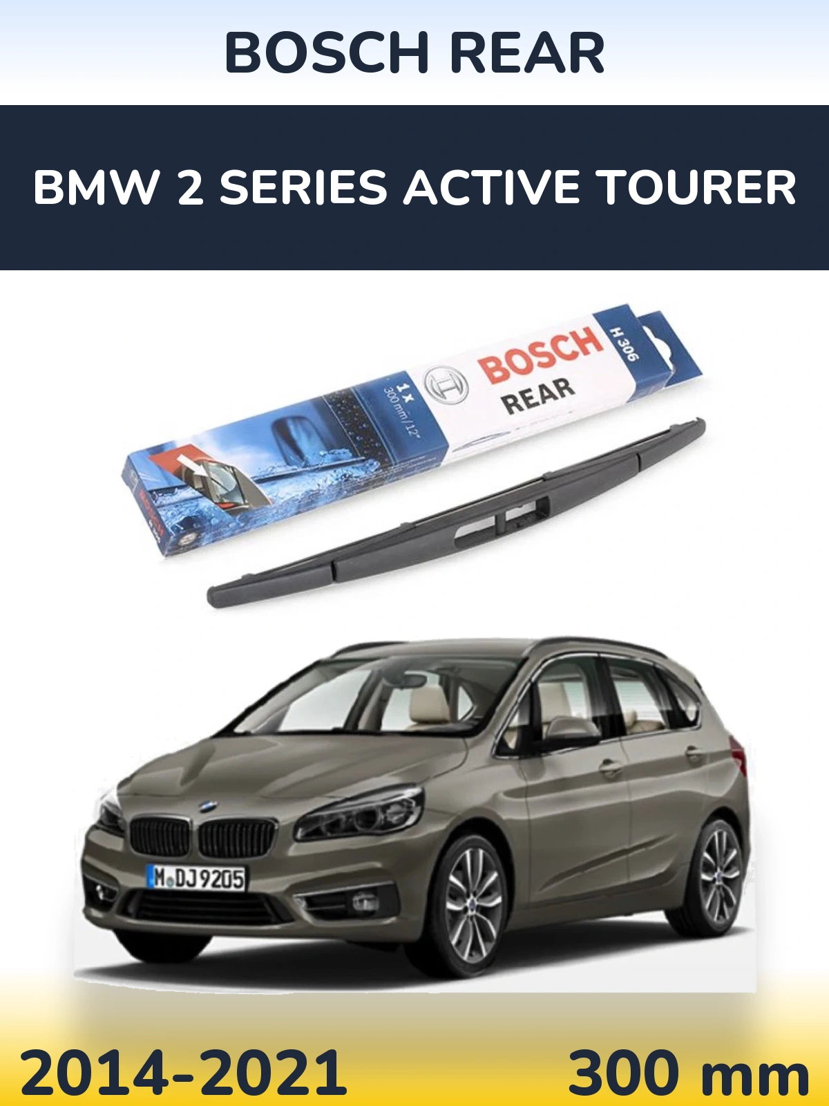Ștergătoare BOSCH Rear pentru BMW 2 Series Active Tourer