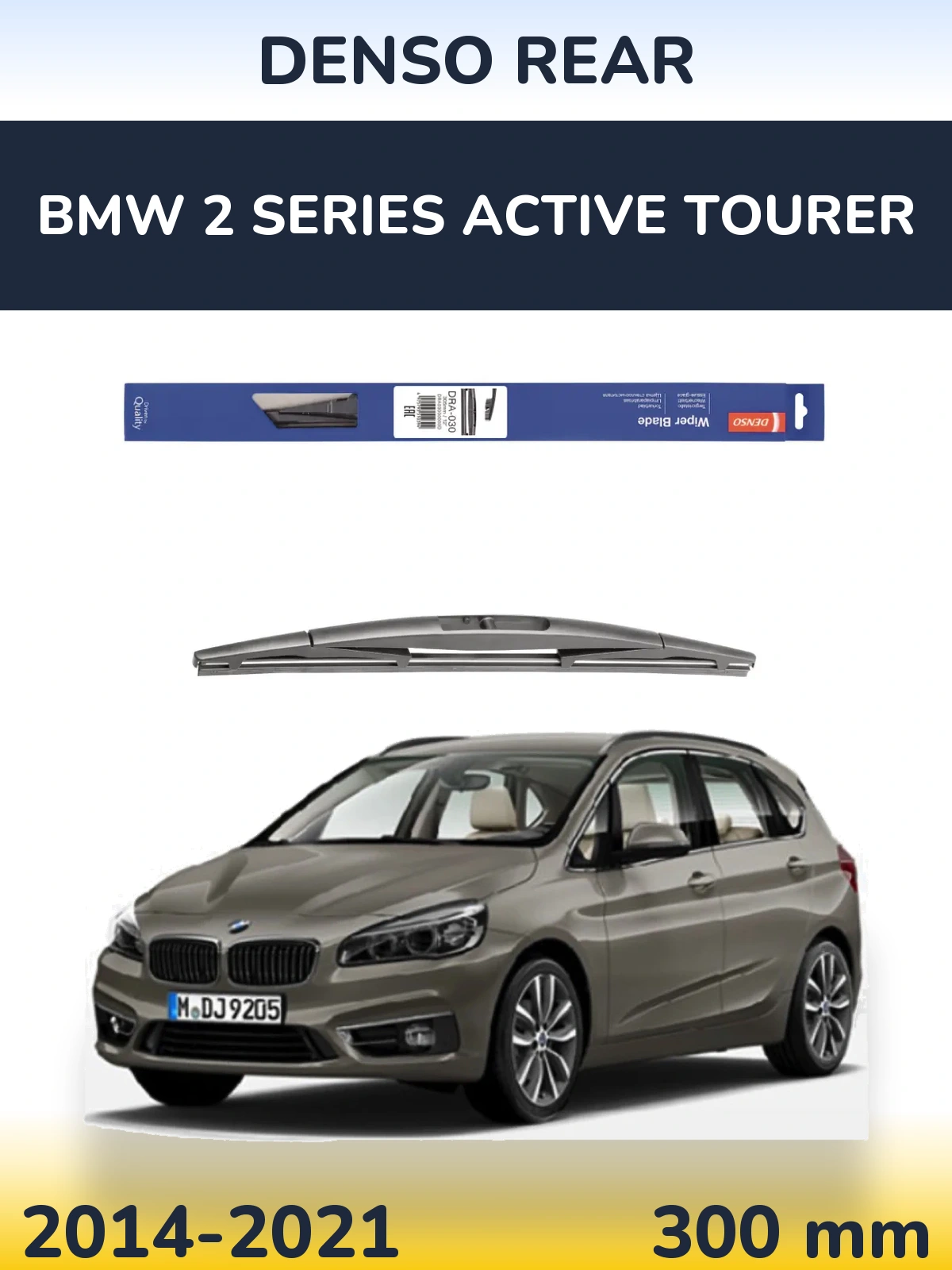 Ștergătoare Denso Rear pentru BMW 2 Series Active Tourer