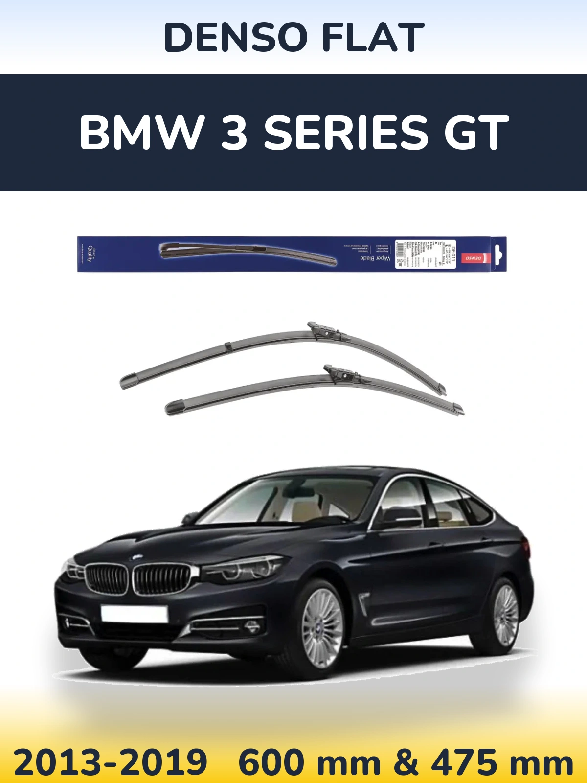 Ștergătoare Denso Flat pentru BMW 3 Series GT