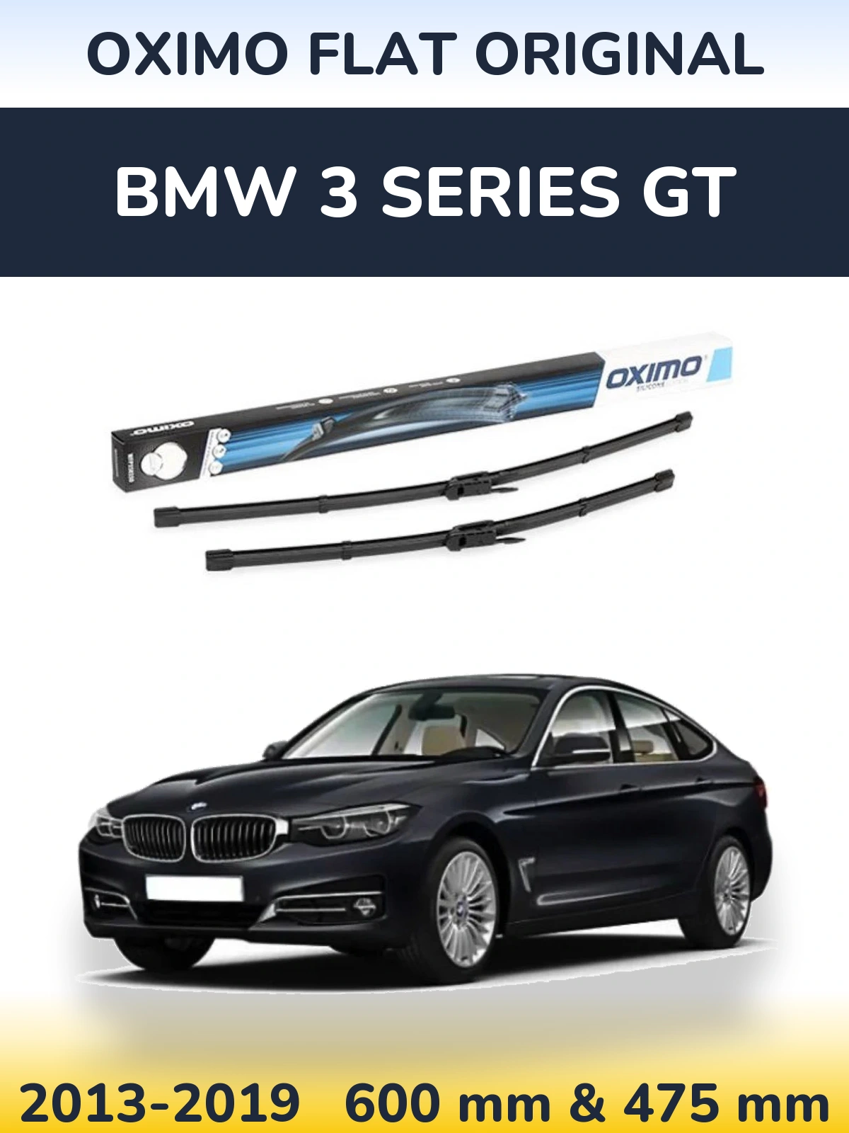 Ștergătoare Oximo Flat Original pentru BMW 3 Series GT