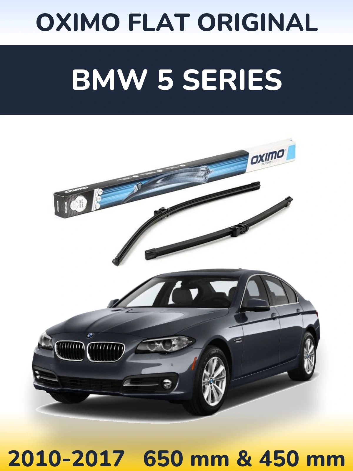 Ștergătoare Oximo Flat Original pentru BMW 5 Series