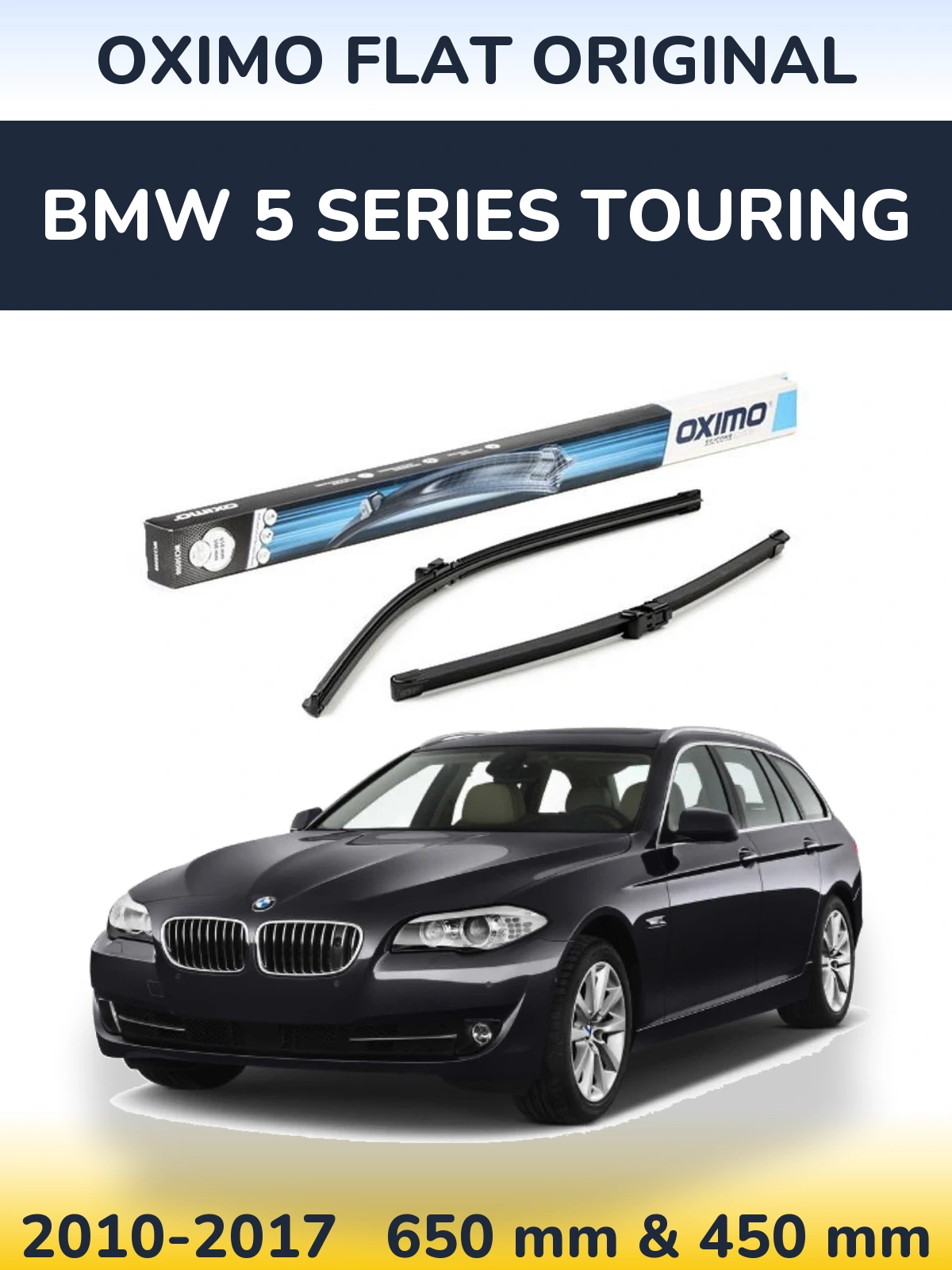 Ștergătoare Oximo Flat Original pentru BMW 5 Series Touring