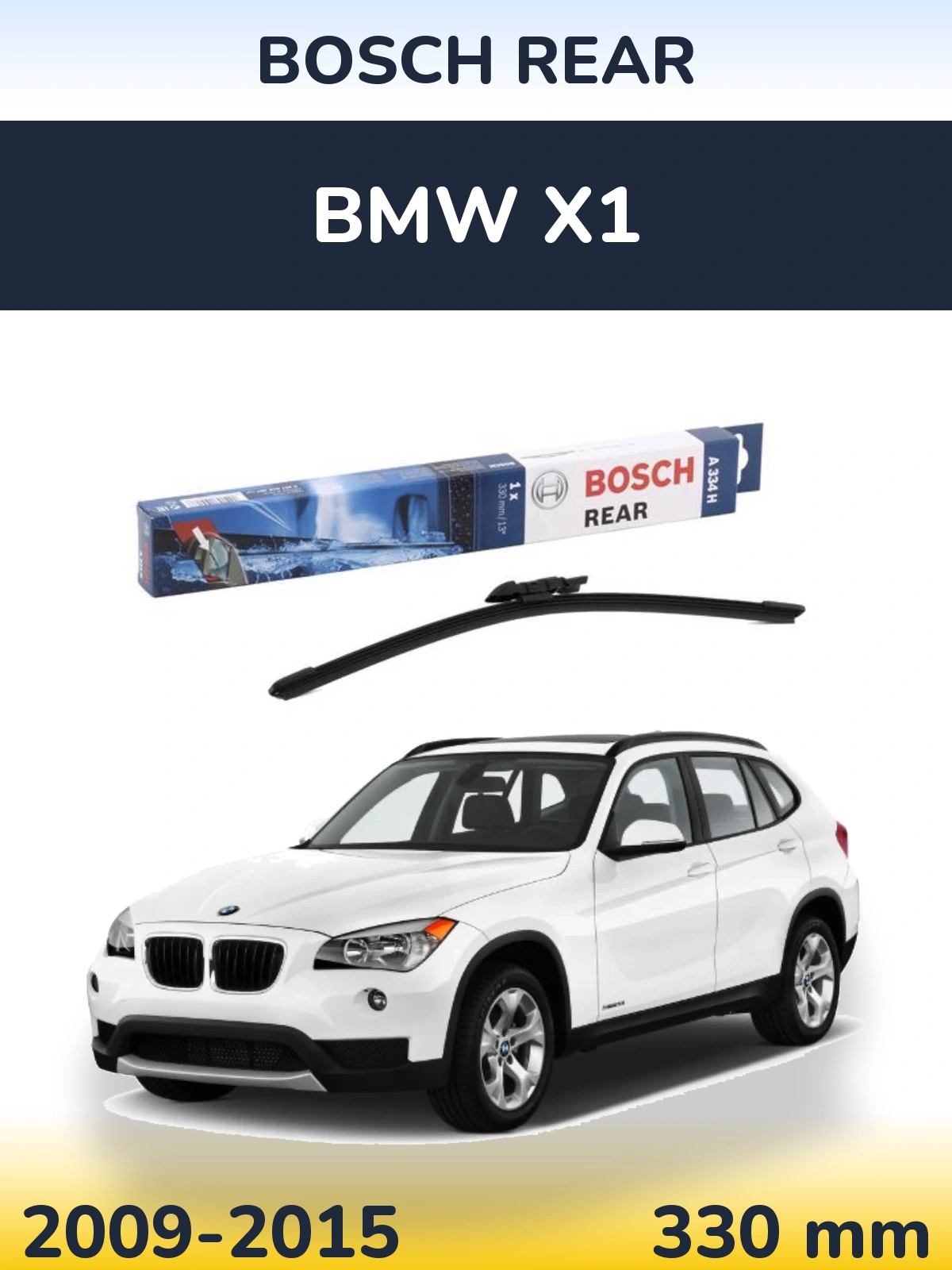 Ștergătoare BOSCH Rear pentru BMW X1