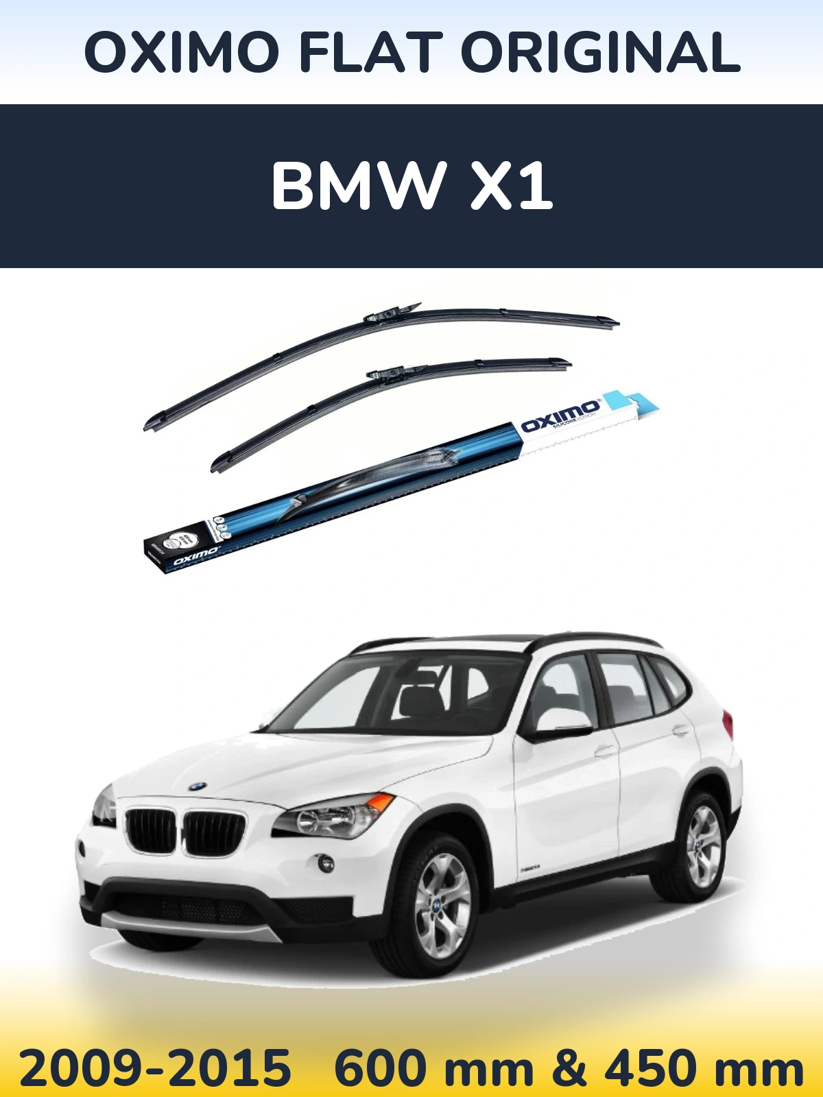 Ștergătoare Oximo Flat Original pentru BMW X1