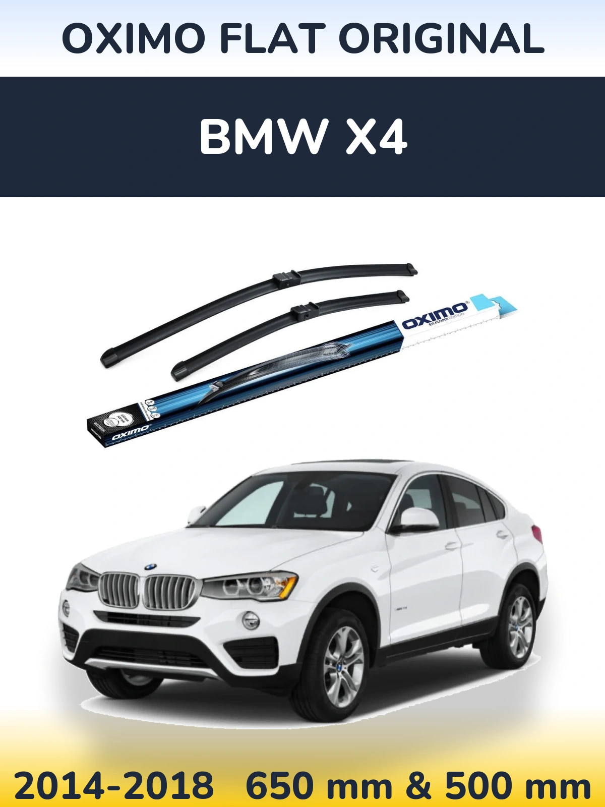 Ștergătoare Oximo Flat Original pentru BMW X4