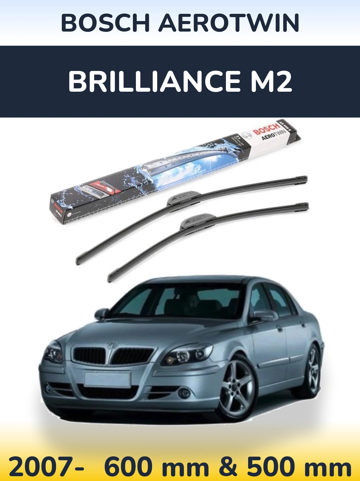Ștergătoare BOSCH AeroTwin pentru Brilliance M2