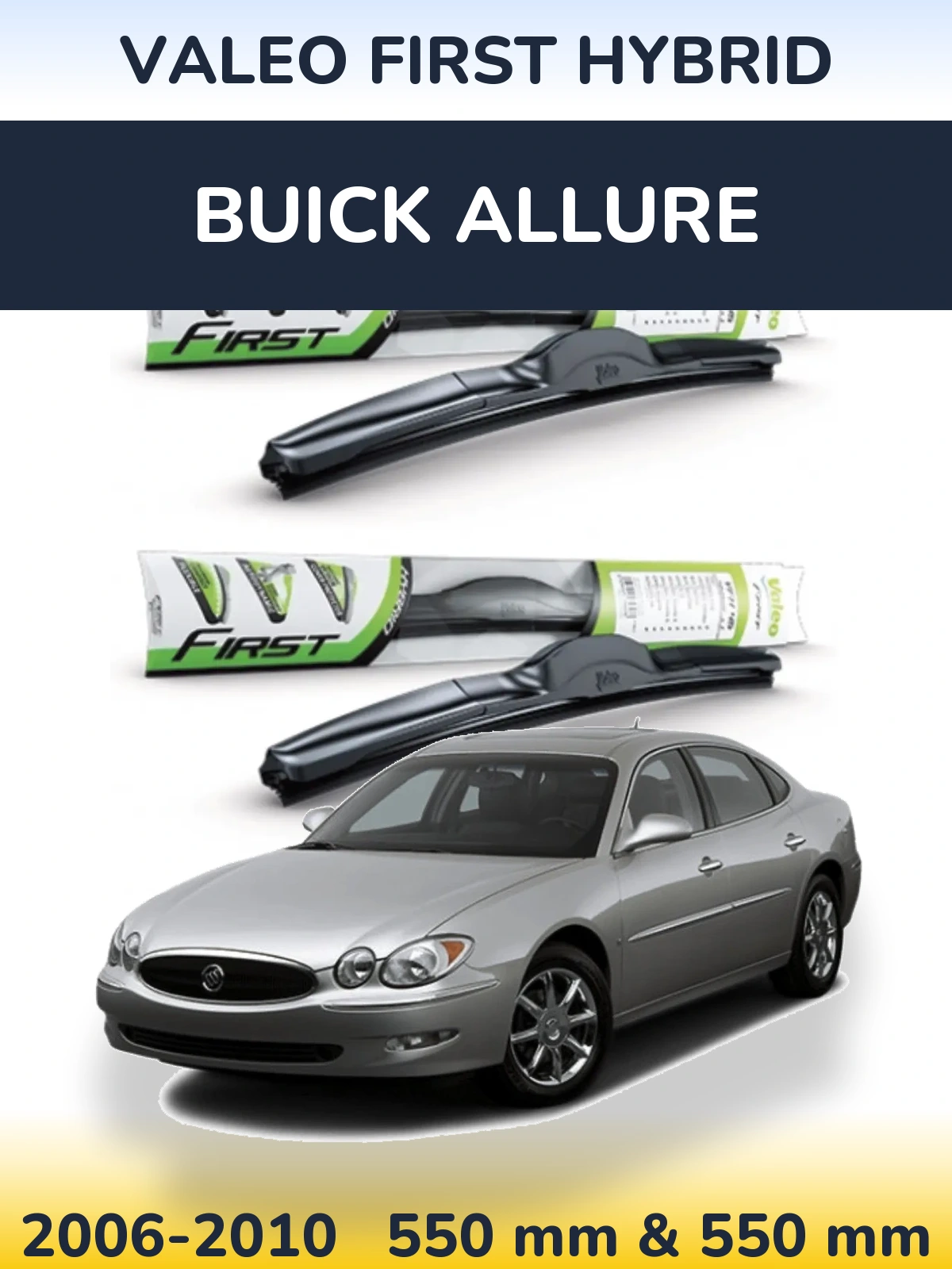 Ștergătoare Valeo First Hybrid pentru Buick Allure