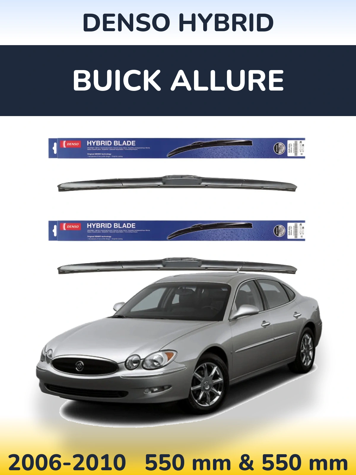 Ștergătoare Denso Hybrid pentru Buick Allure