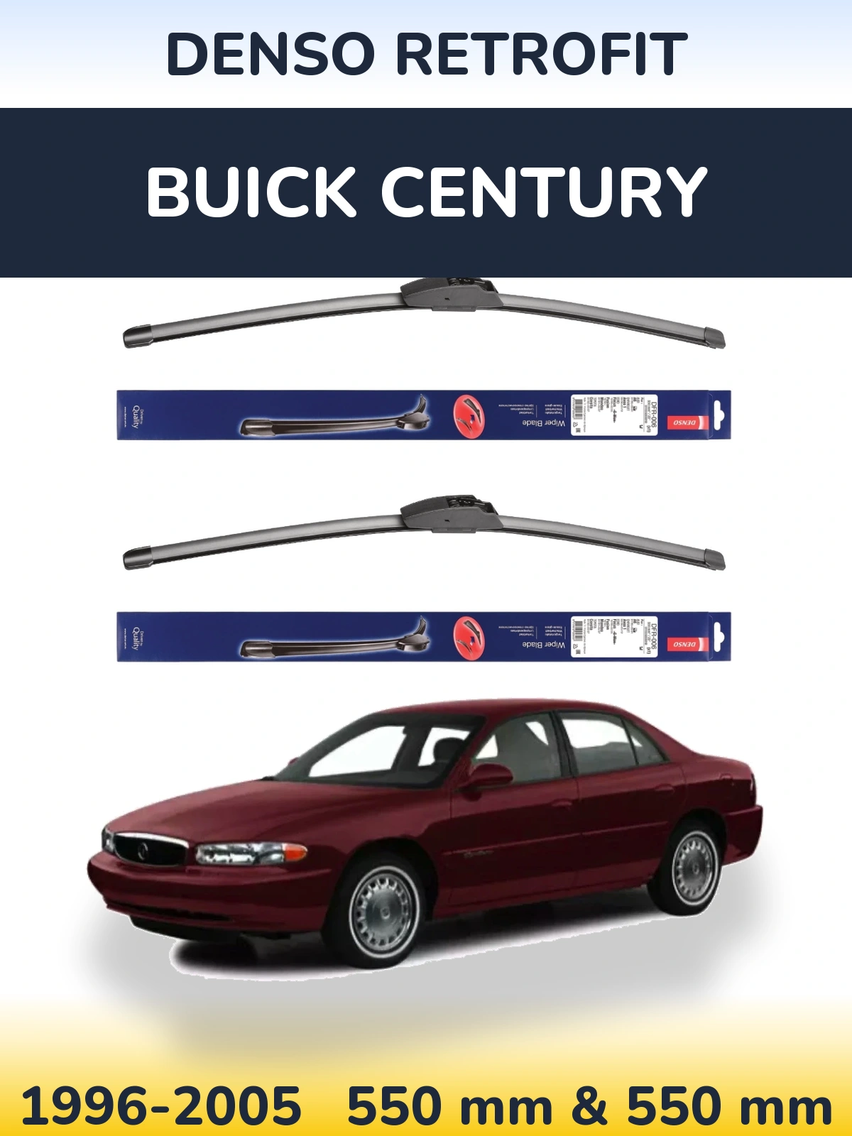 Ștergătoare Denso Retrofit pentru Buick Century