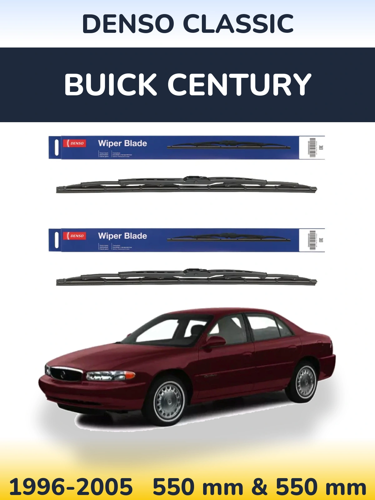Ștergătoare Denso Classic pentru Buick Century