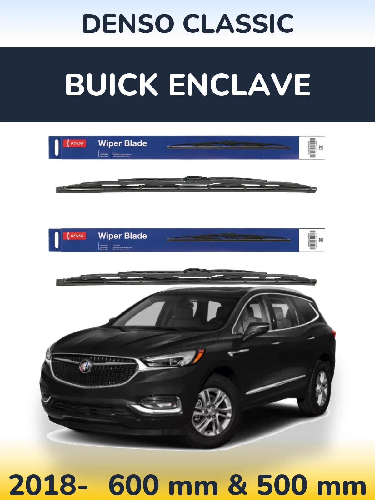 Ștergătoare Denso Classic pentru Buick Enclave