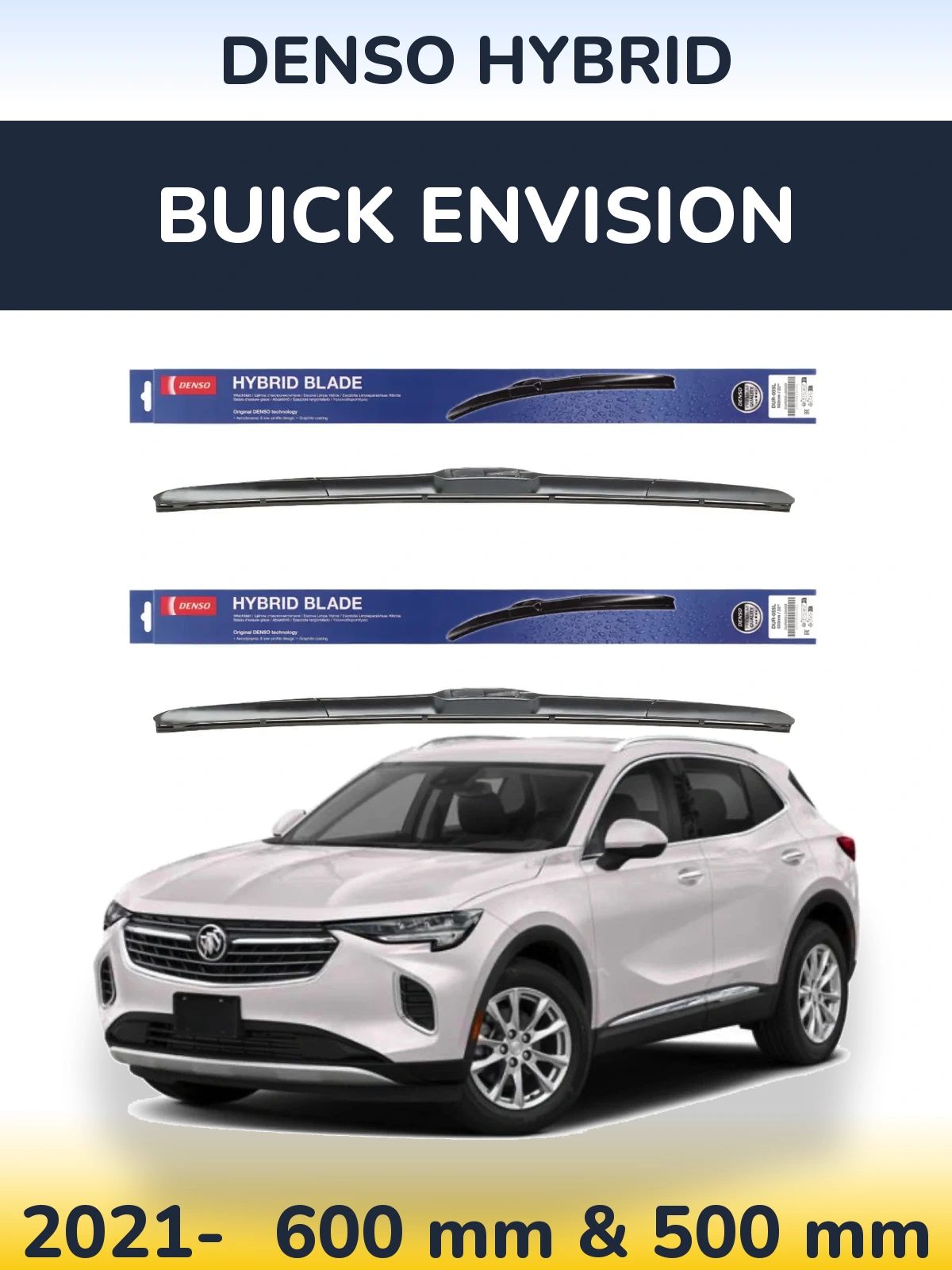 Ștergătoare Denso Hybrid pentru Buick Envision