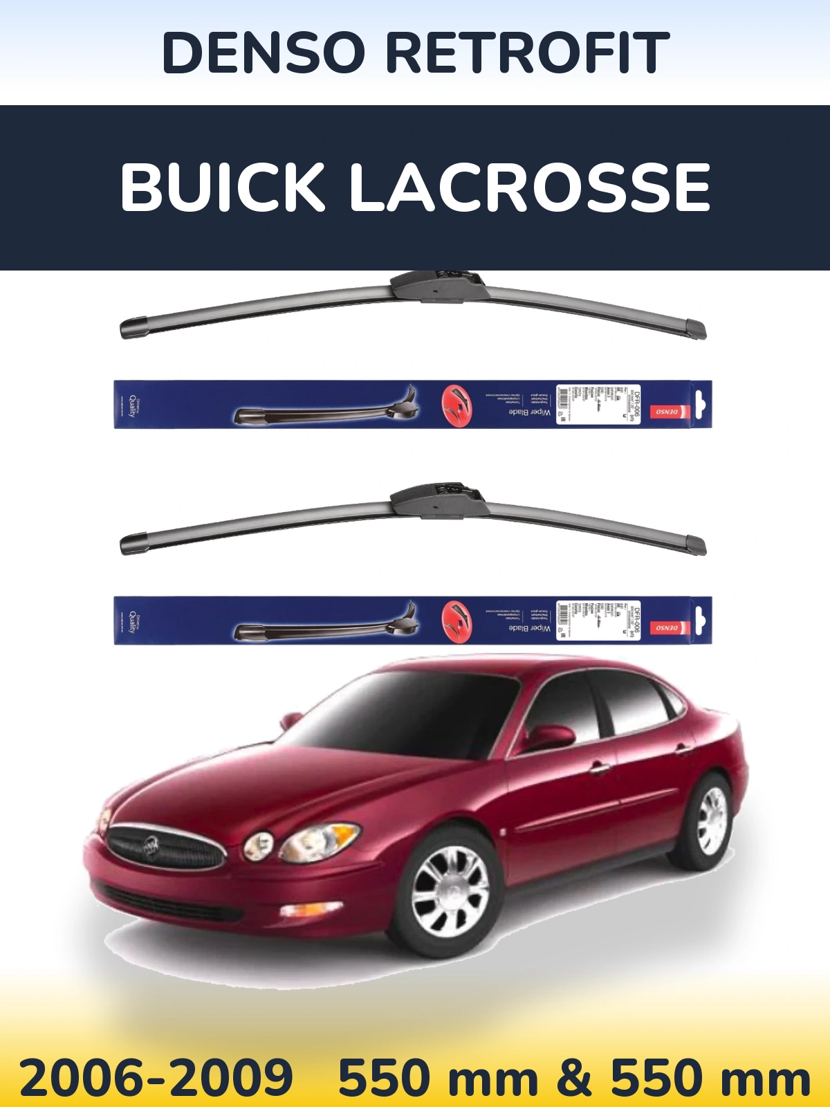 Ștergătoare Denso Retrofit pentru Buick LaCrosse