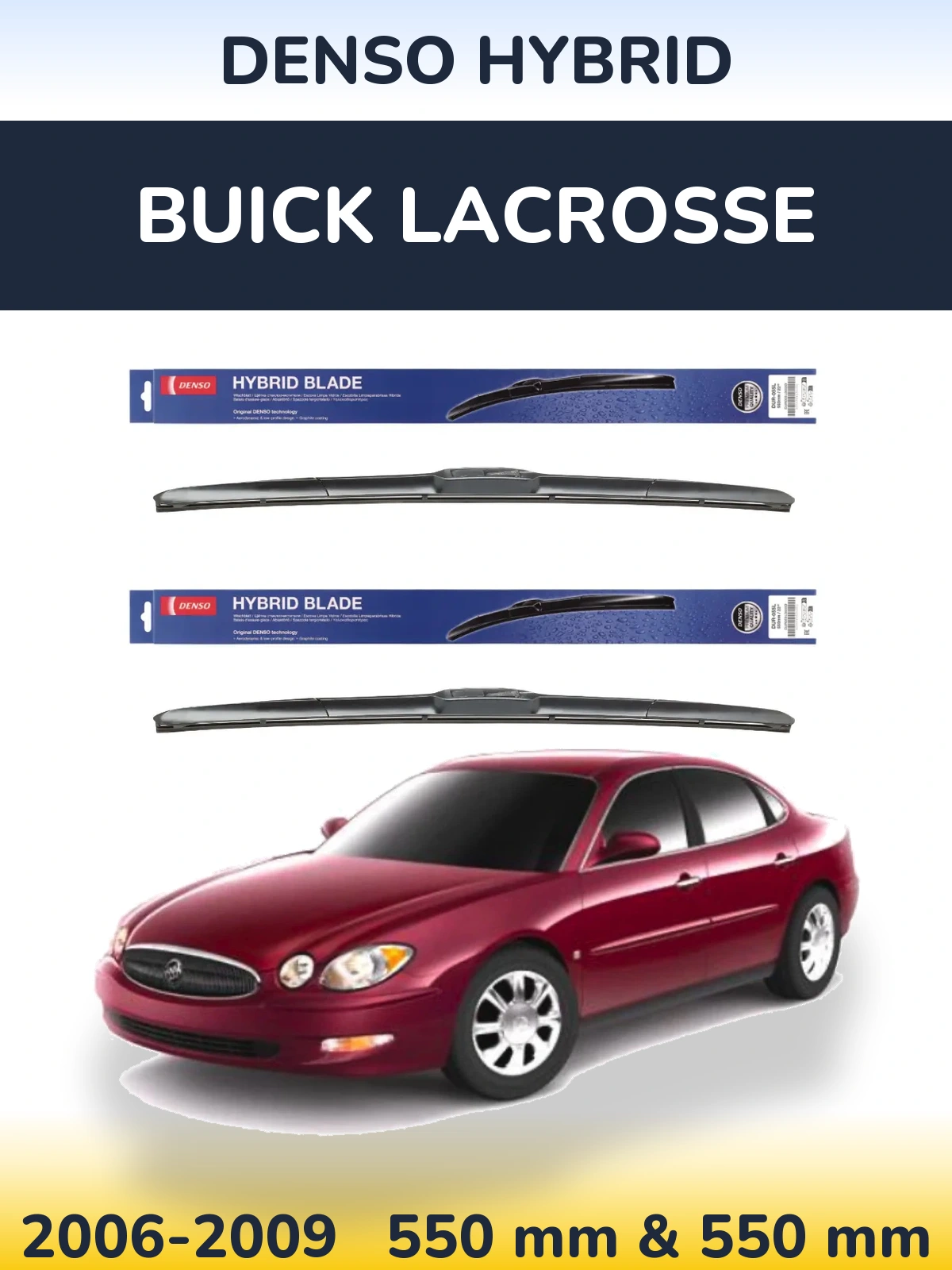 Ștergătoare Denso Hybrid pentru Buick LaCrosse