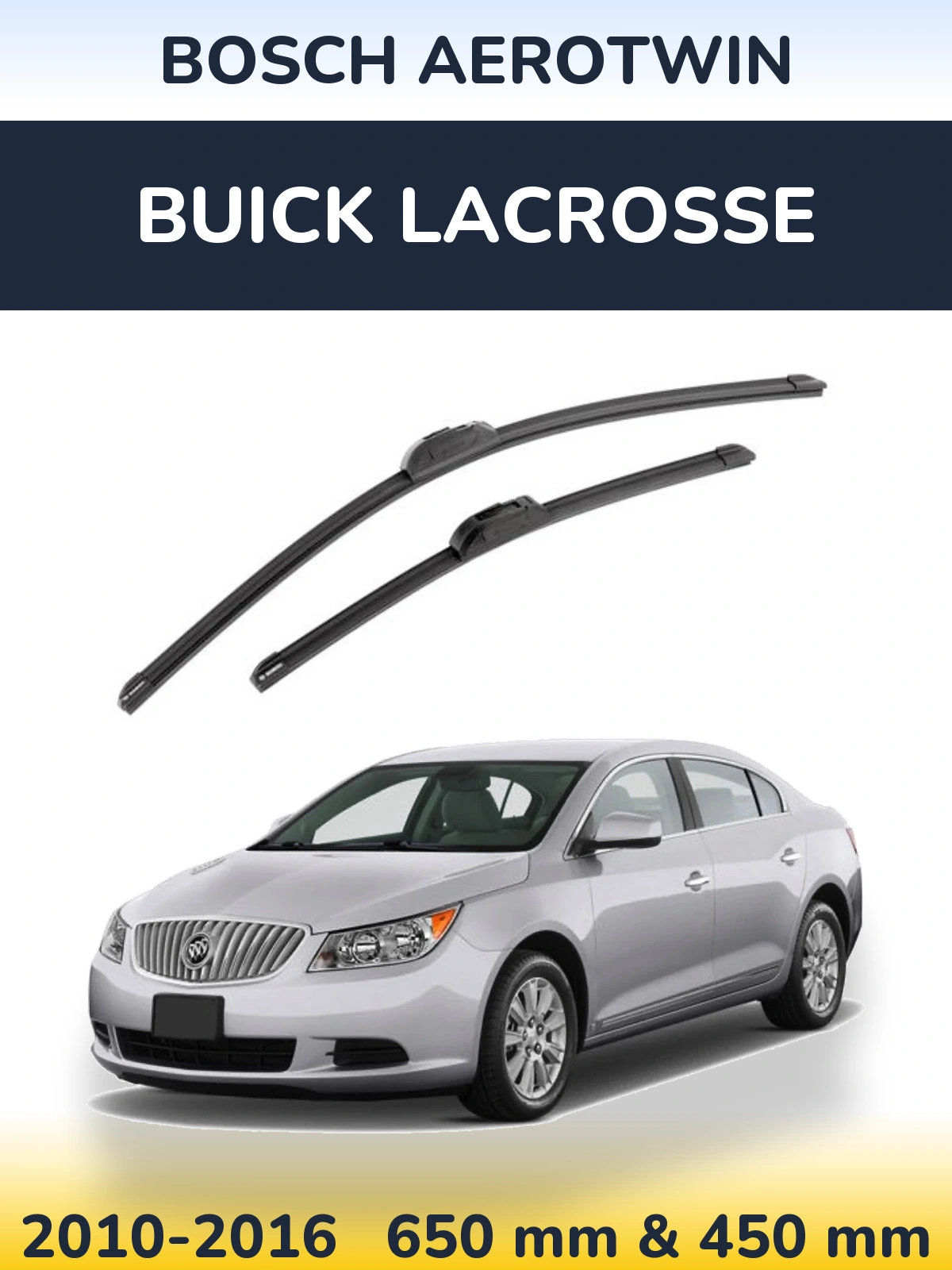 Ștergătoare BOSCH AeroTwin pentru Buick LaCrosse