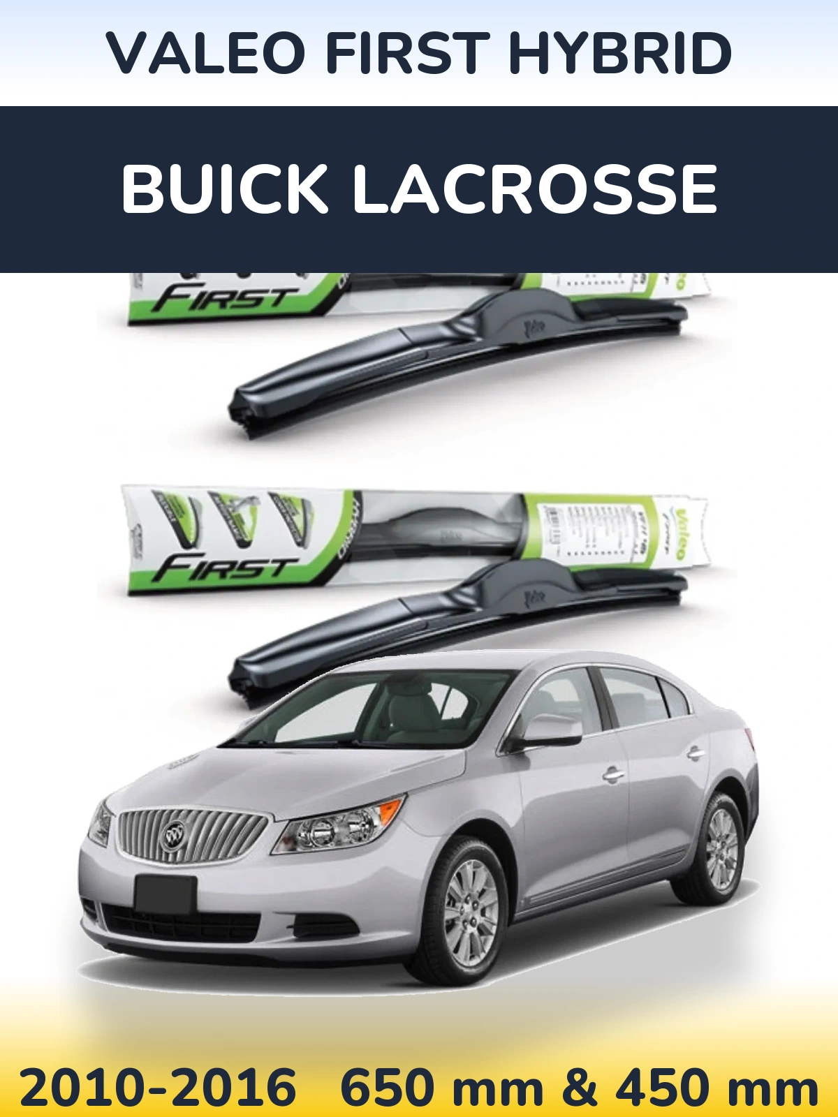 Ștergătoare Valeo First Hybrid pentru Buick LaCrosse