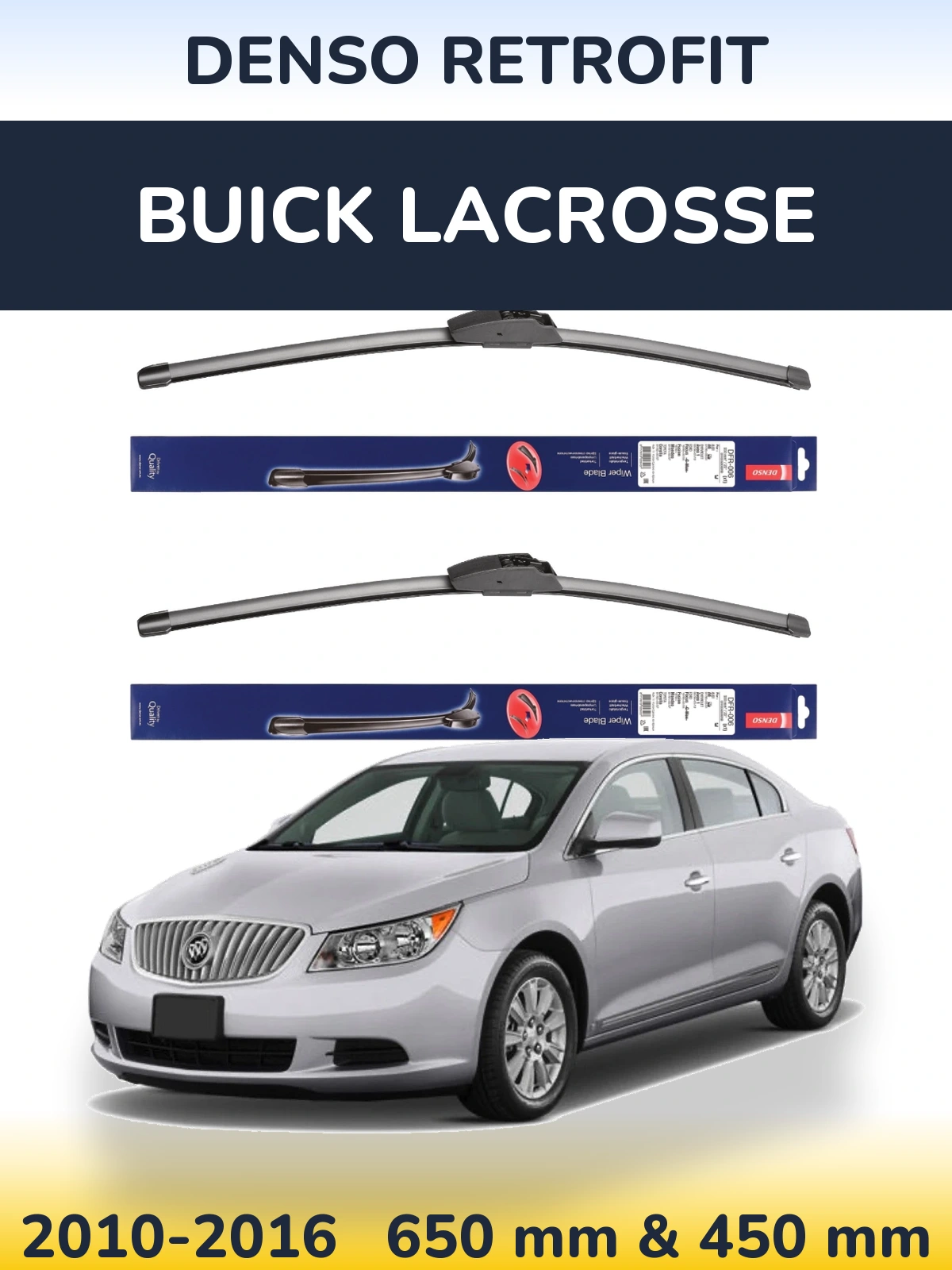 Ștergătoare Denso Retrofit pentru Buick LaCrosse
