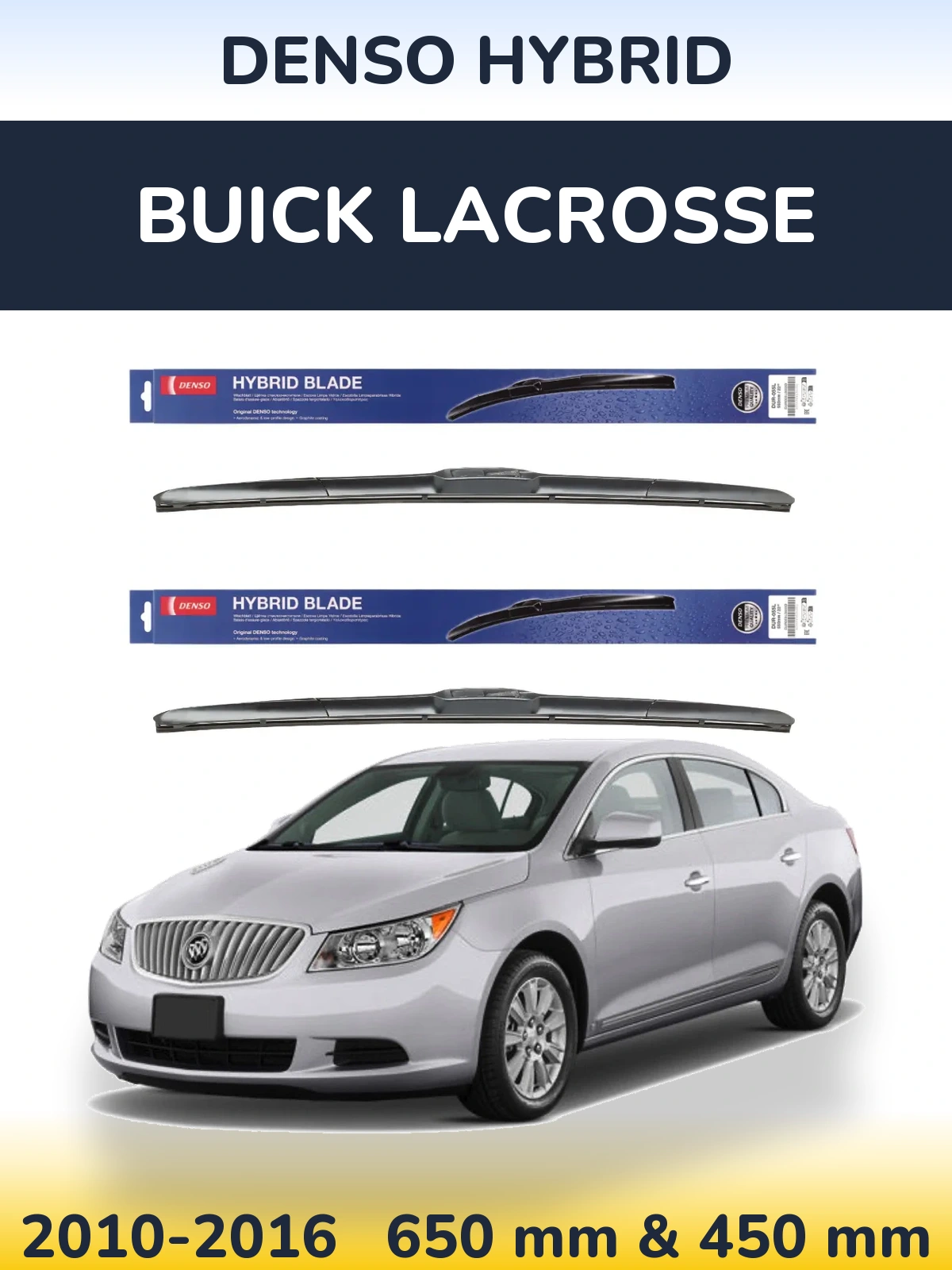 Ștergătoare Denso Hybrid pentru Buick LaCrosse