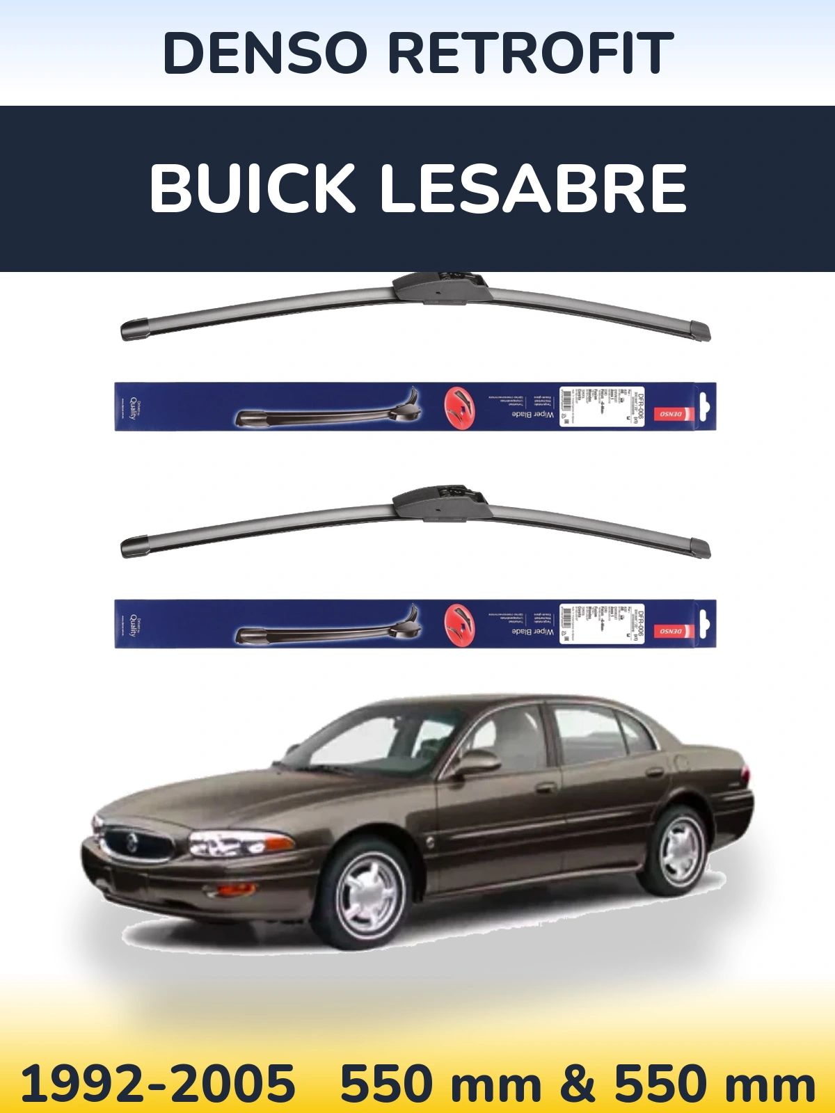 Ștergătoare Denso Retrofit pentru Buick LeSabre