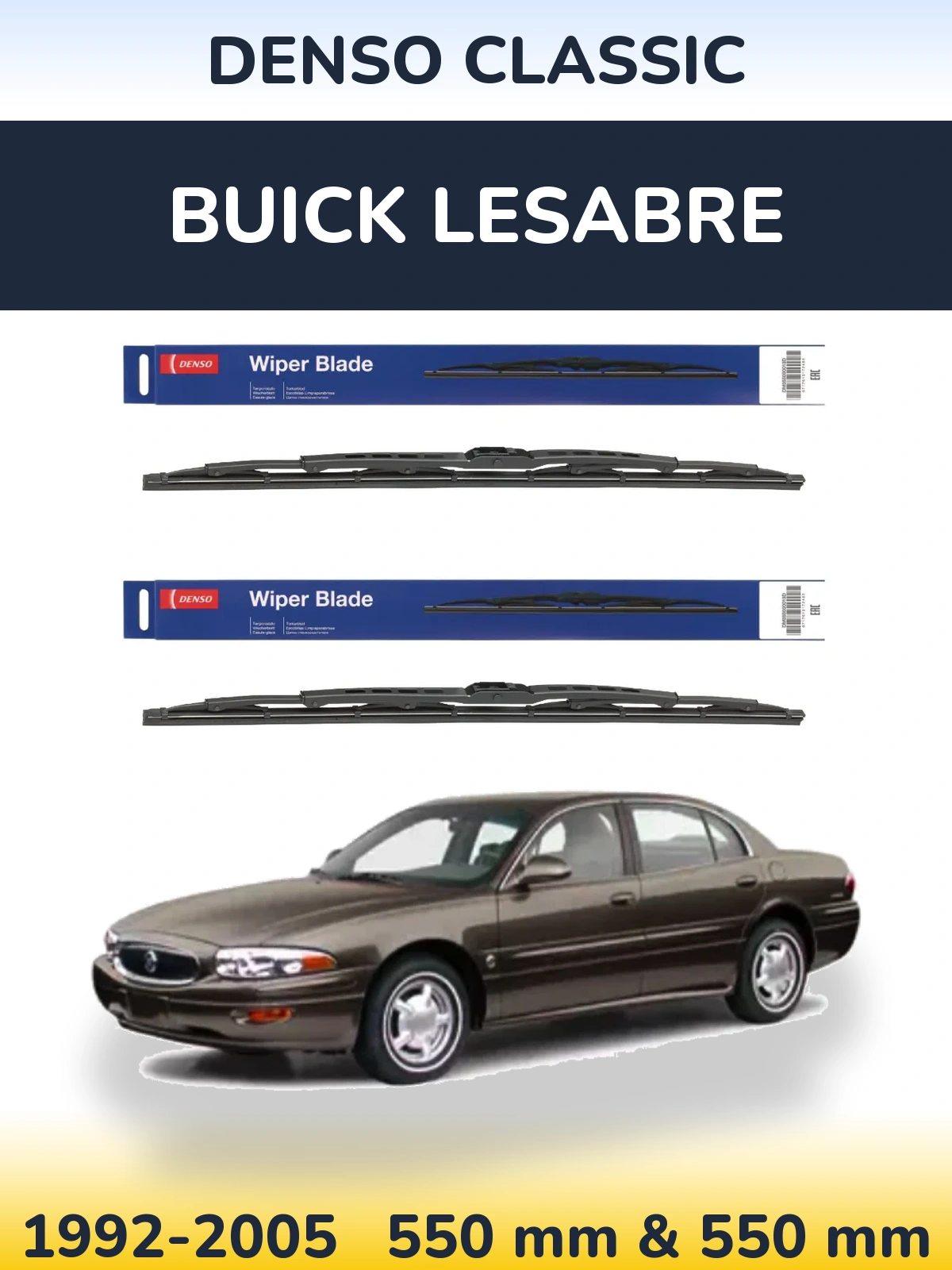 Ștergătoare Denso Classic pentru Buick LeSabre