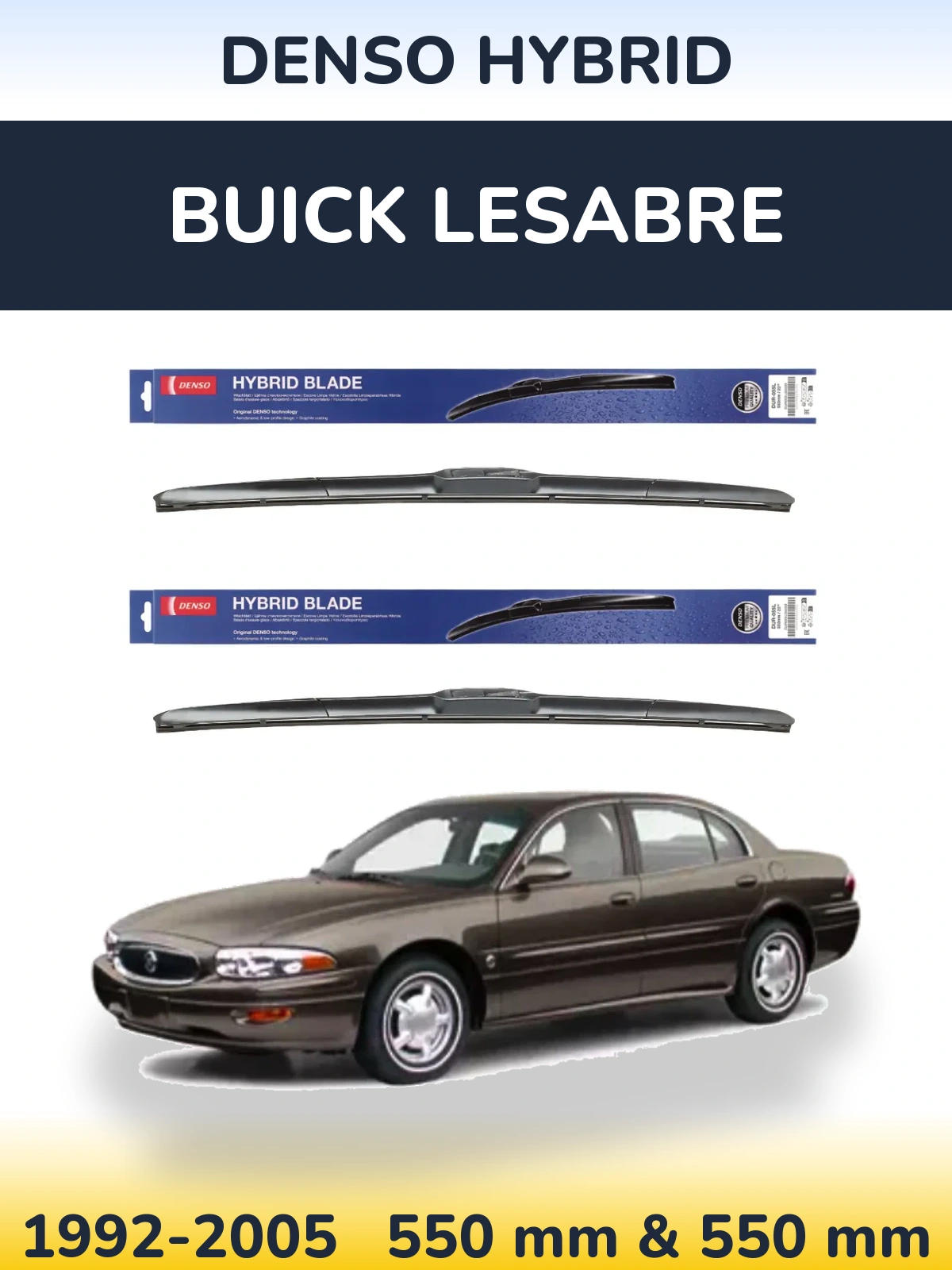Ștergătoare Denso Hybrid pentru Buick LeSabre