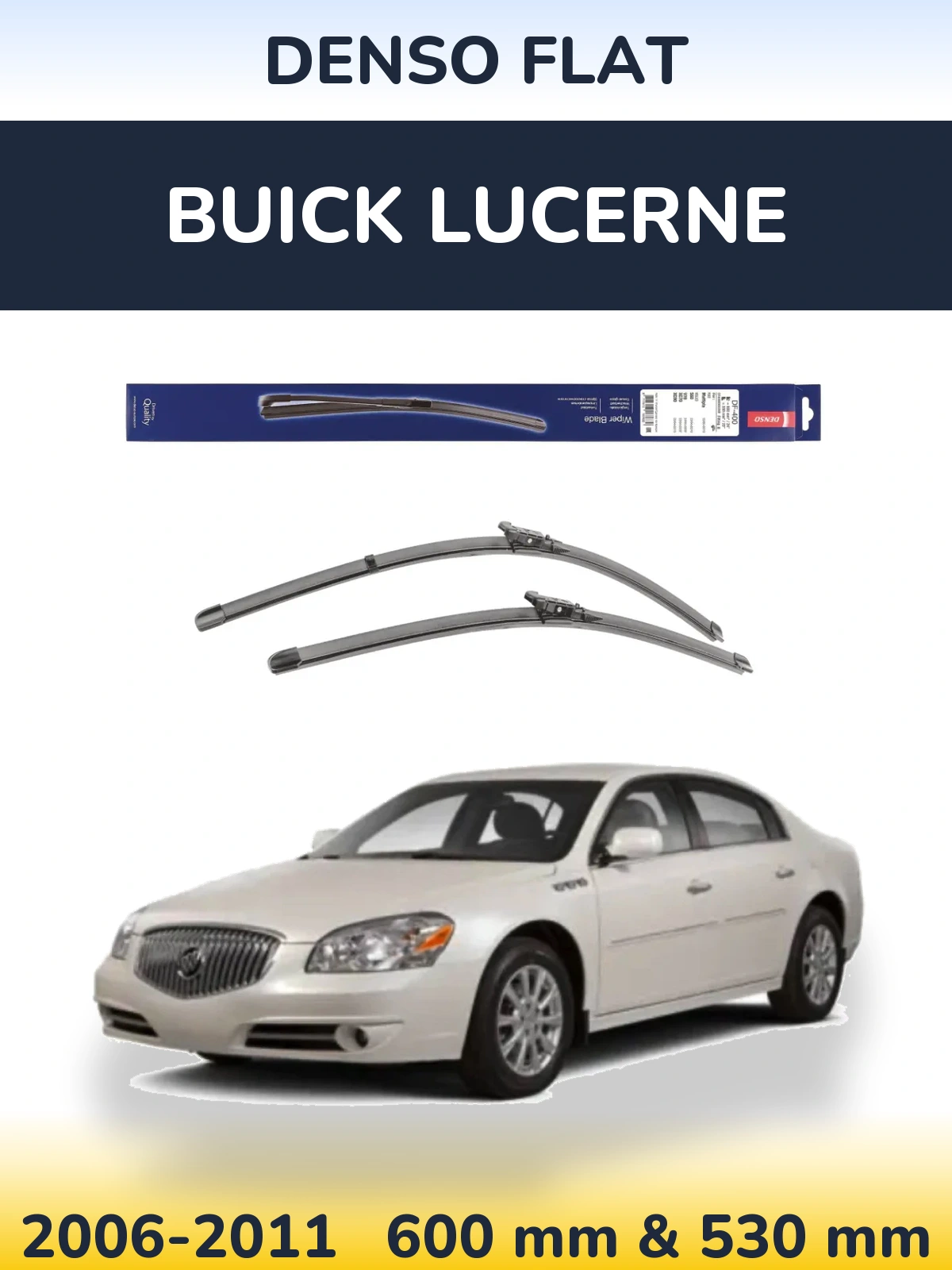 Ștergătoare Denso Flat pentru Buick Lucerne