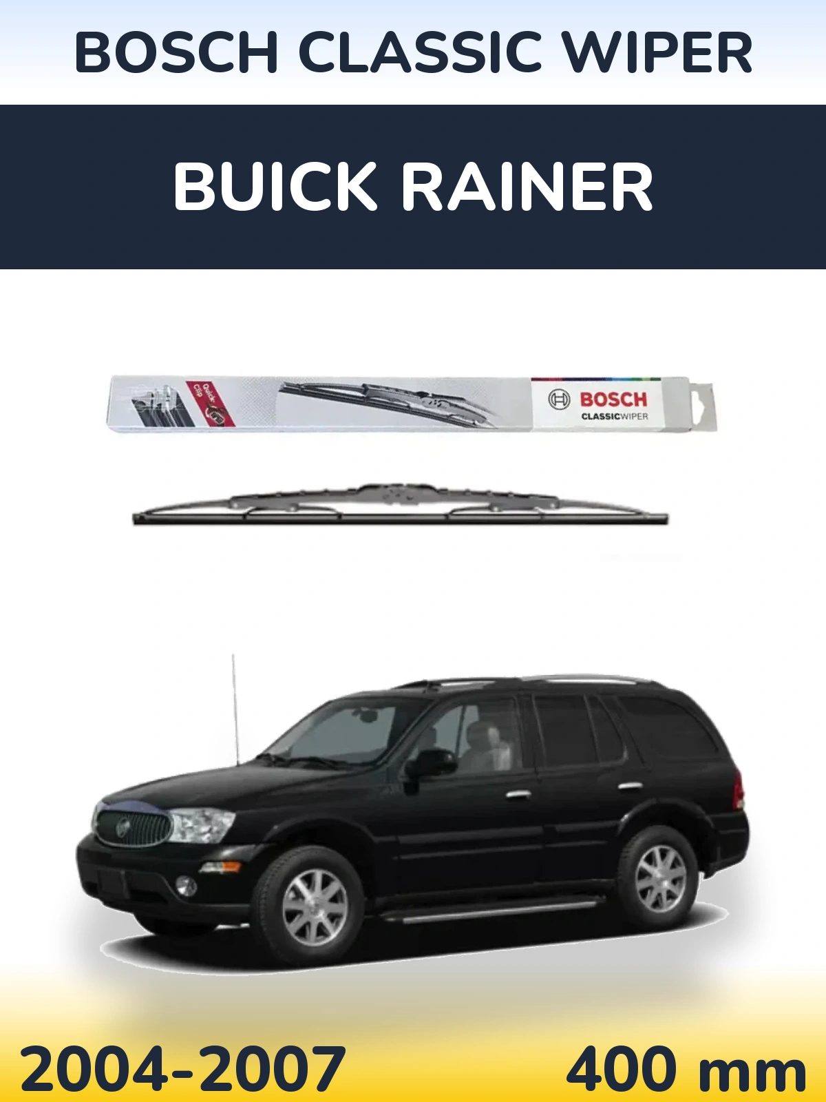 Ștergătoare BOSCH Classic Wiper pentru Buick Rainer