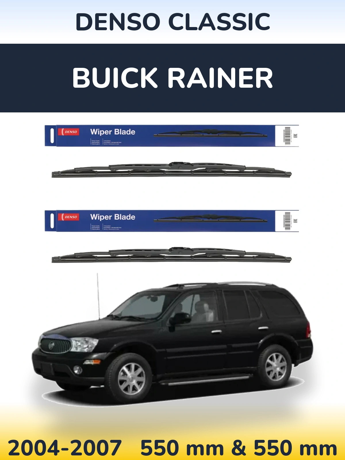 Ștergătoare Denso Classic pentru Buick Rainer
