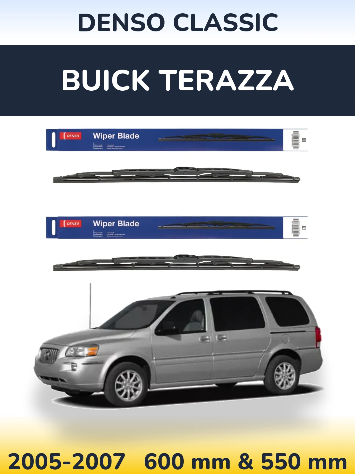 Ștergătoare Denso Classic pentru Buick Terazza