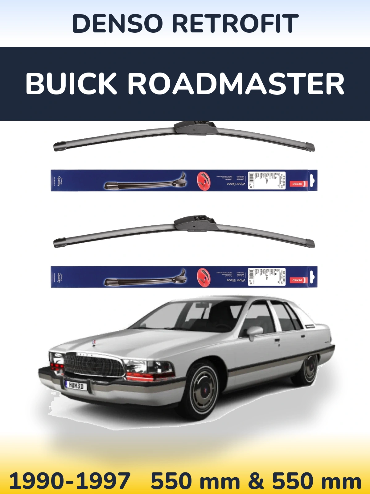 Ștergătoare Denso Retrofit pentru Buick Roadmaster